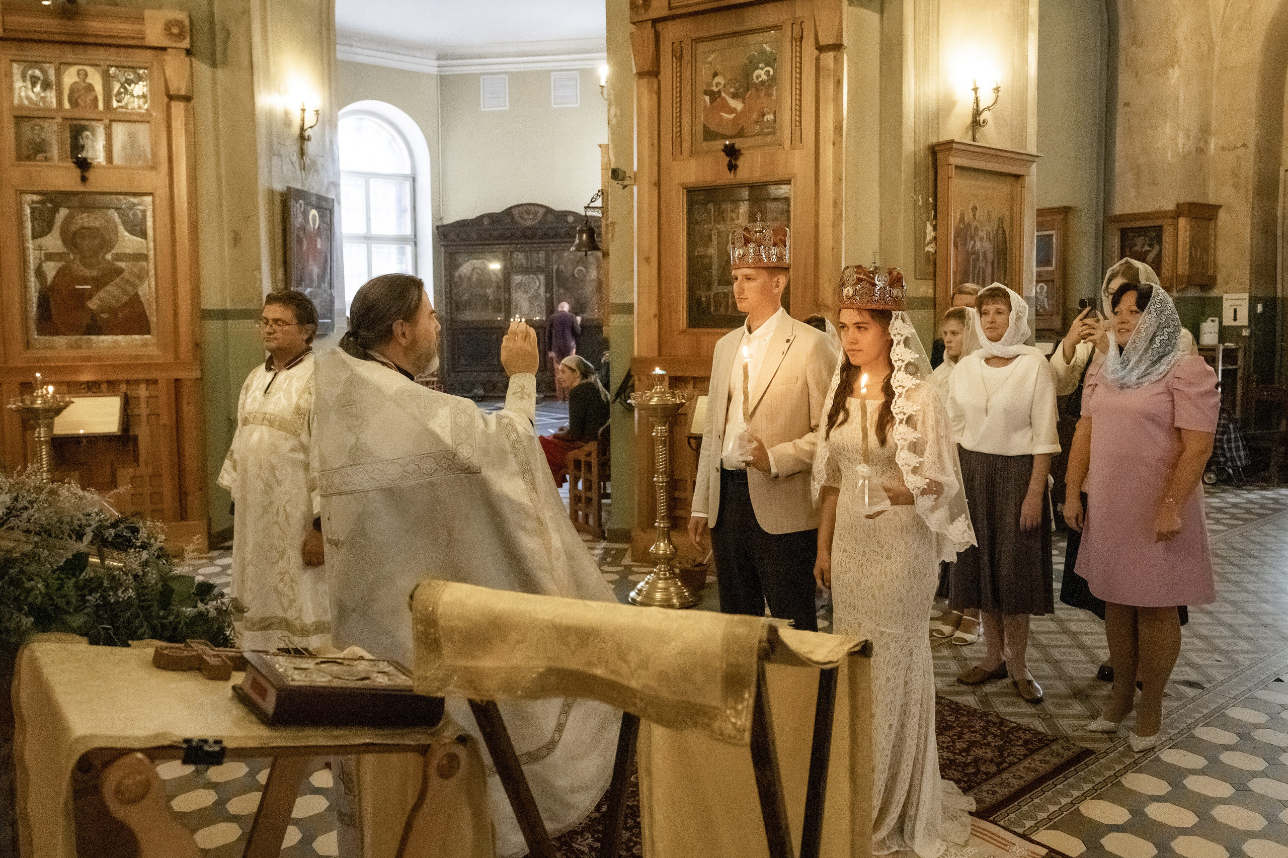 Венчание. Фотограф Владимир Охрименко