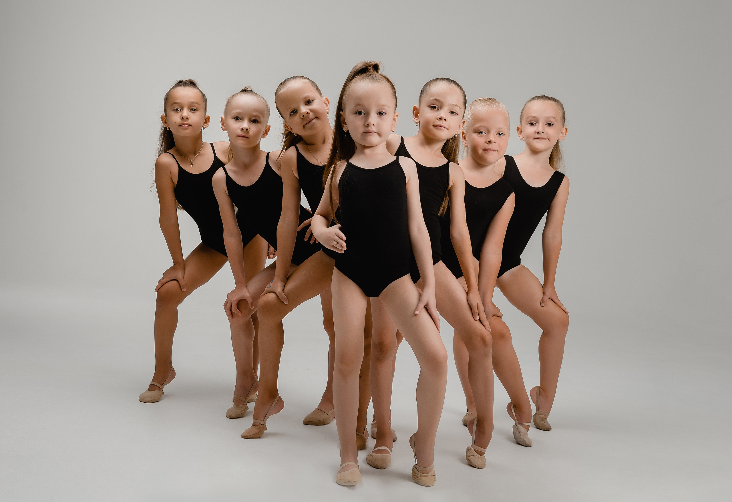 клубная спортивная фотосессия для гимнасток Томск