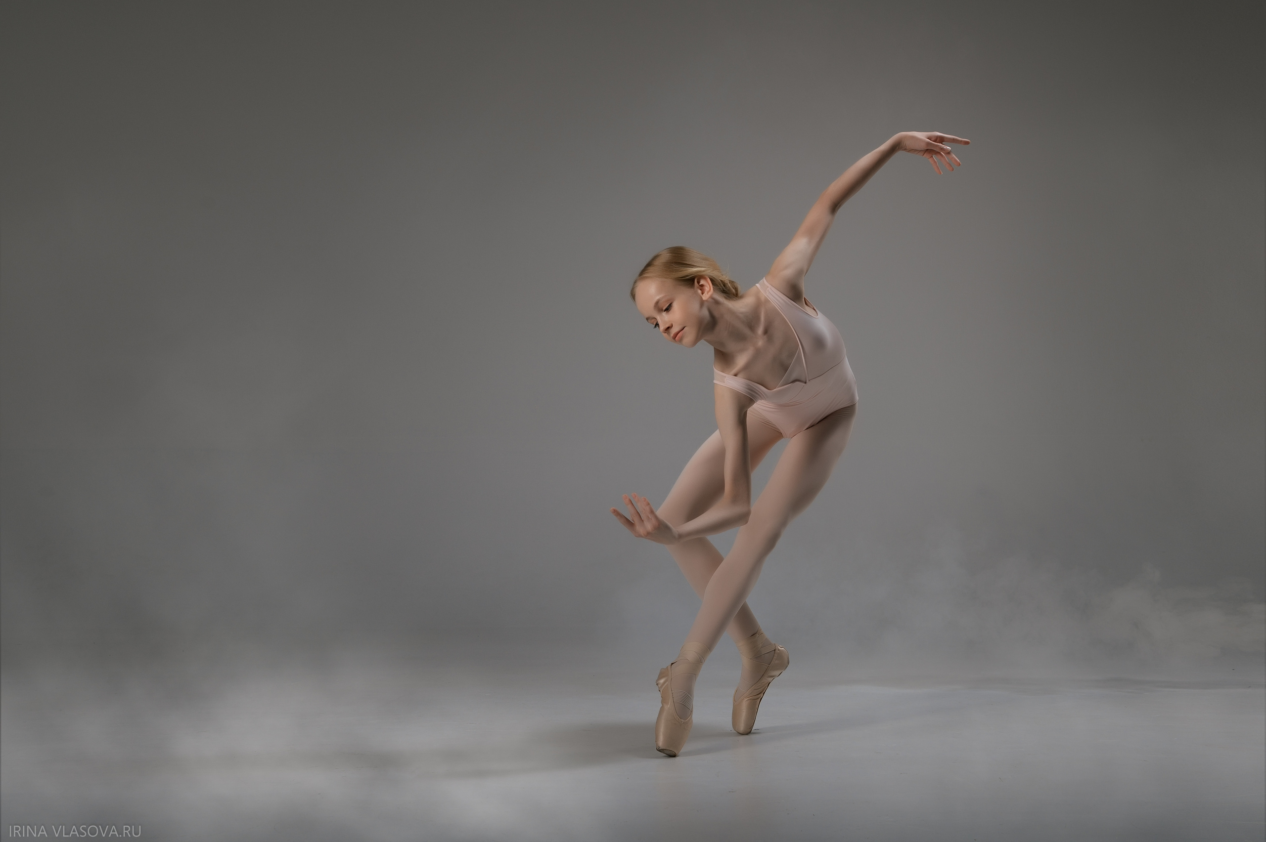 балетная фотосессия в студии