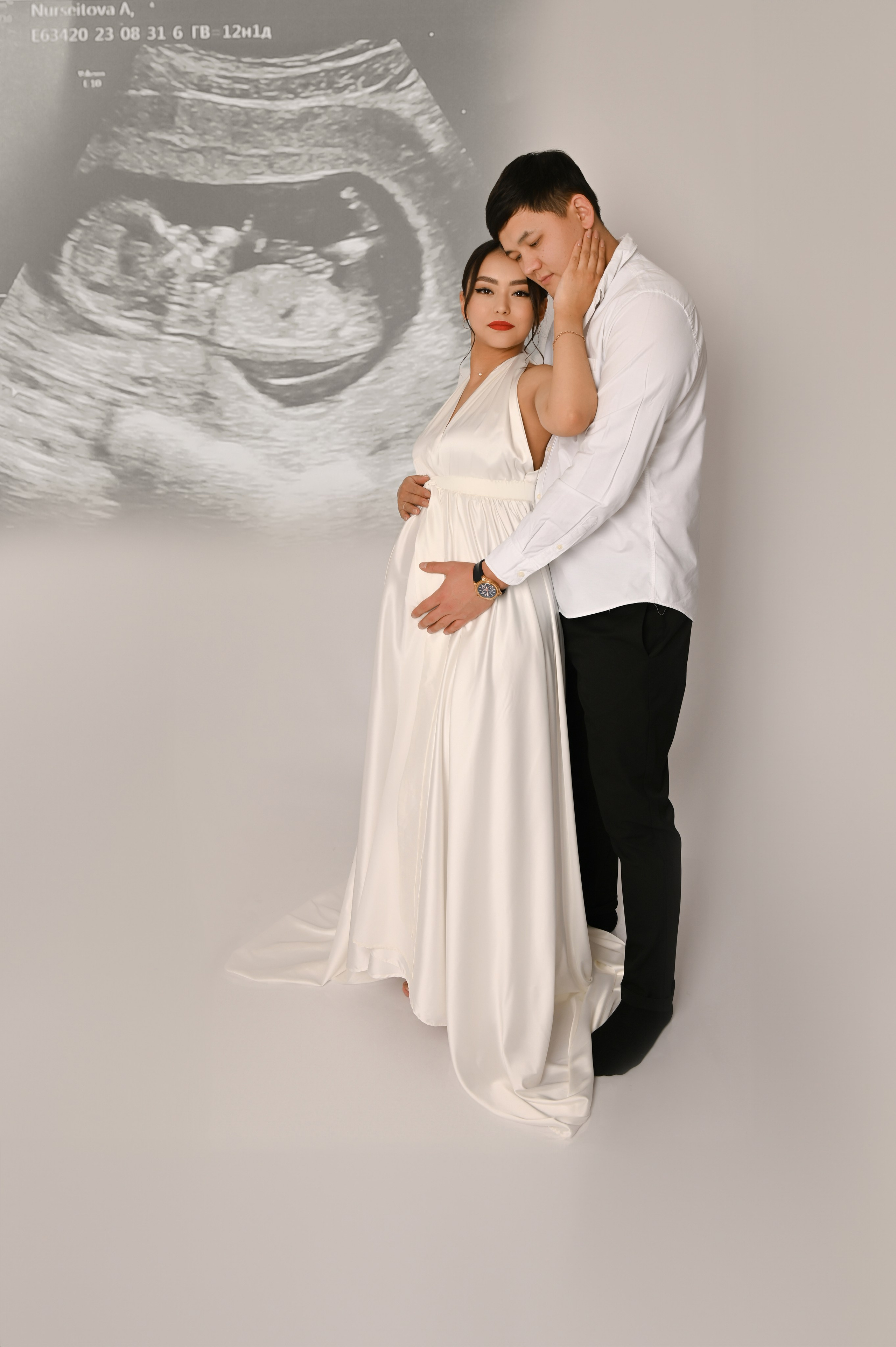 Беременность+ньюборн Аружан и Темирлан. Фотограф Новорожденных и семейный Элла Огай г. Сатпаев