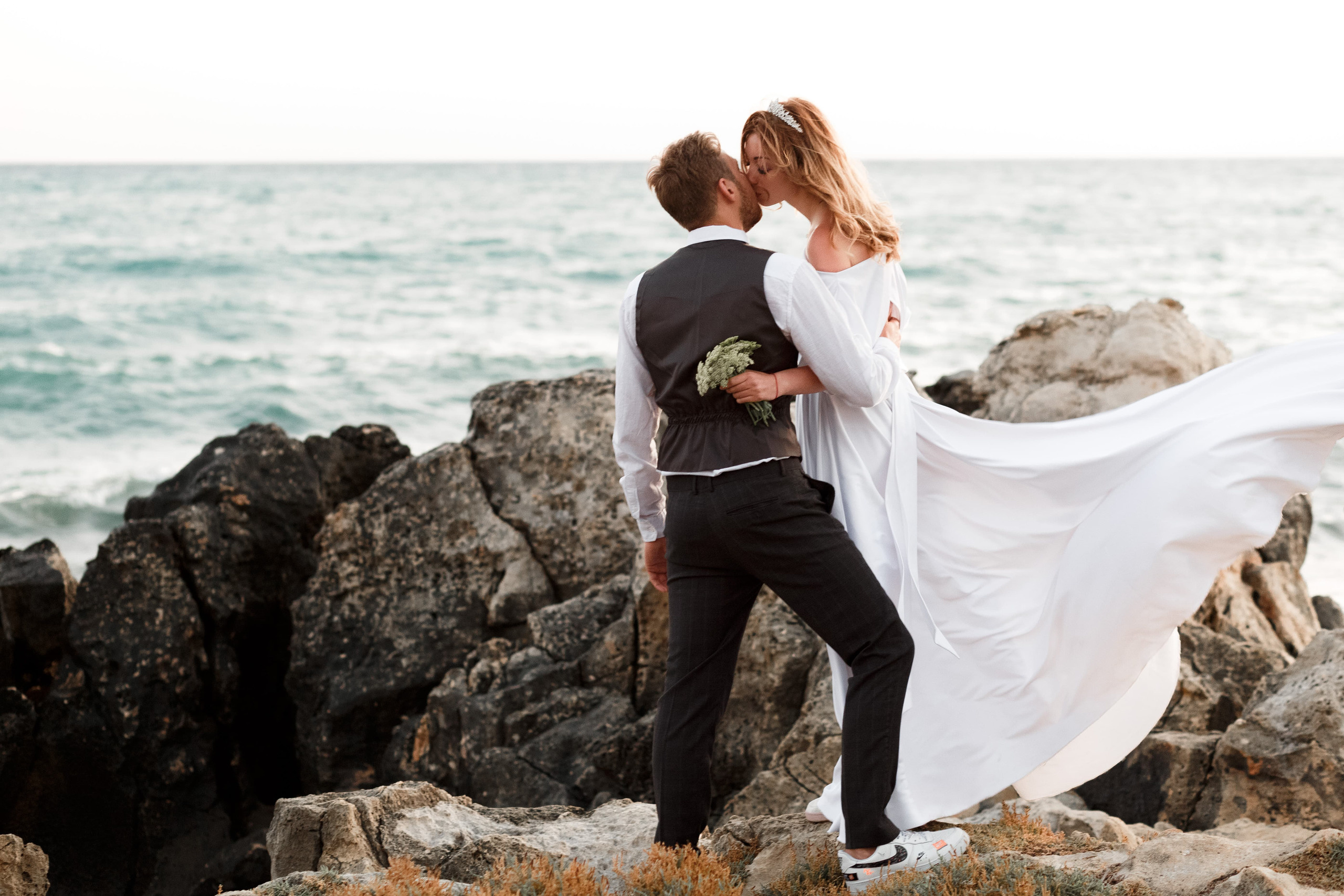Оксана и Алексей (Греция — Крит). Свадебный и портретный фотограф в Москве Гудумак Евгений