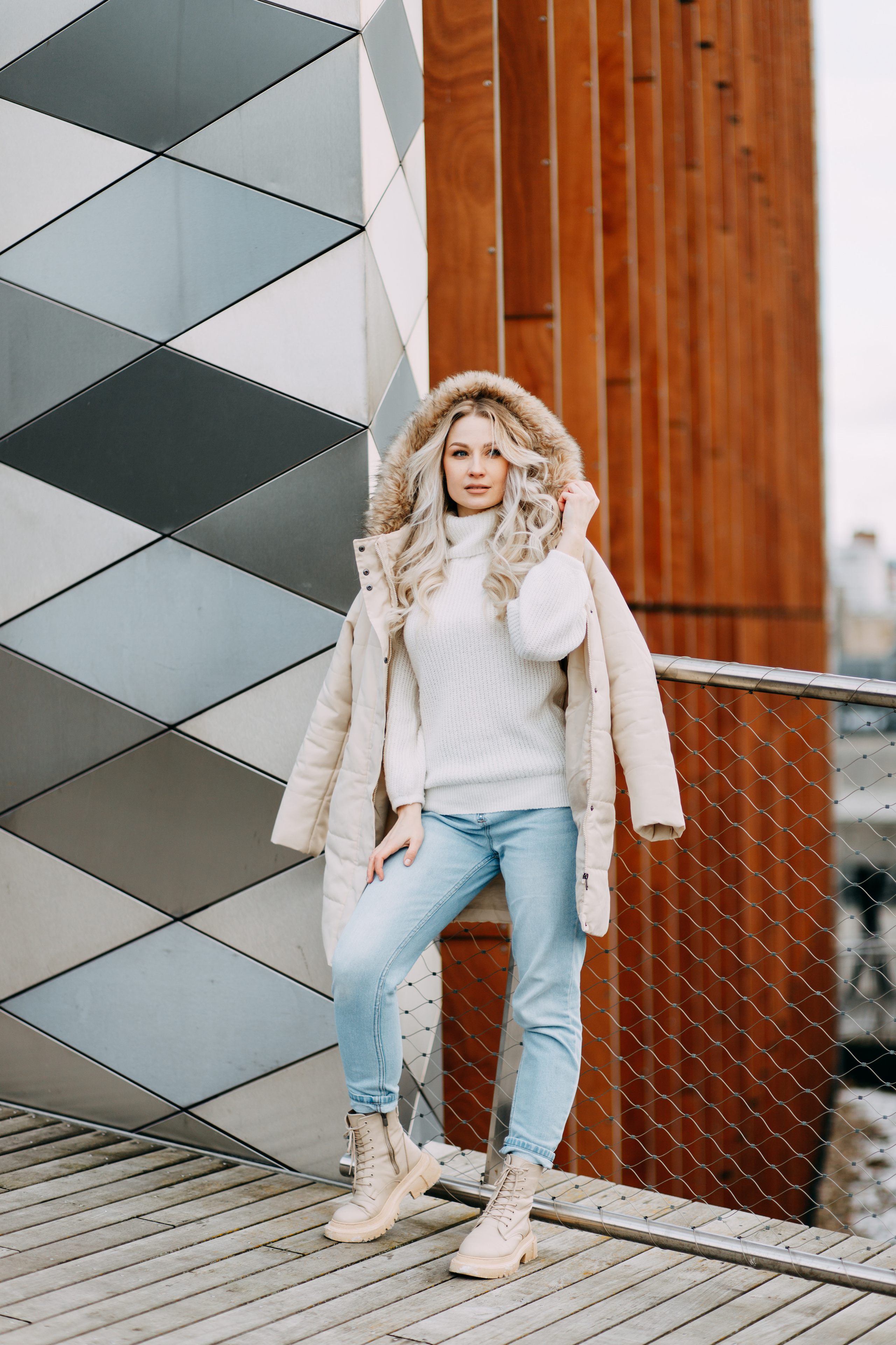 Среди высоток Вильнюса • Зима 2023. Фотограф в Калининграде Екатерина Осинцева