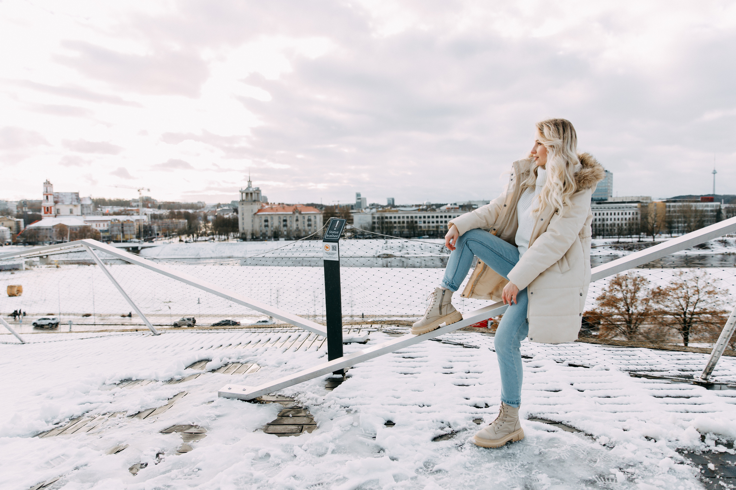 Среди высоток Вильнюса • Зима 2023. Фотограф в Калининграде Екатерина Осинцева