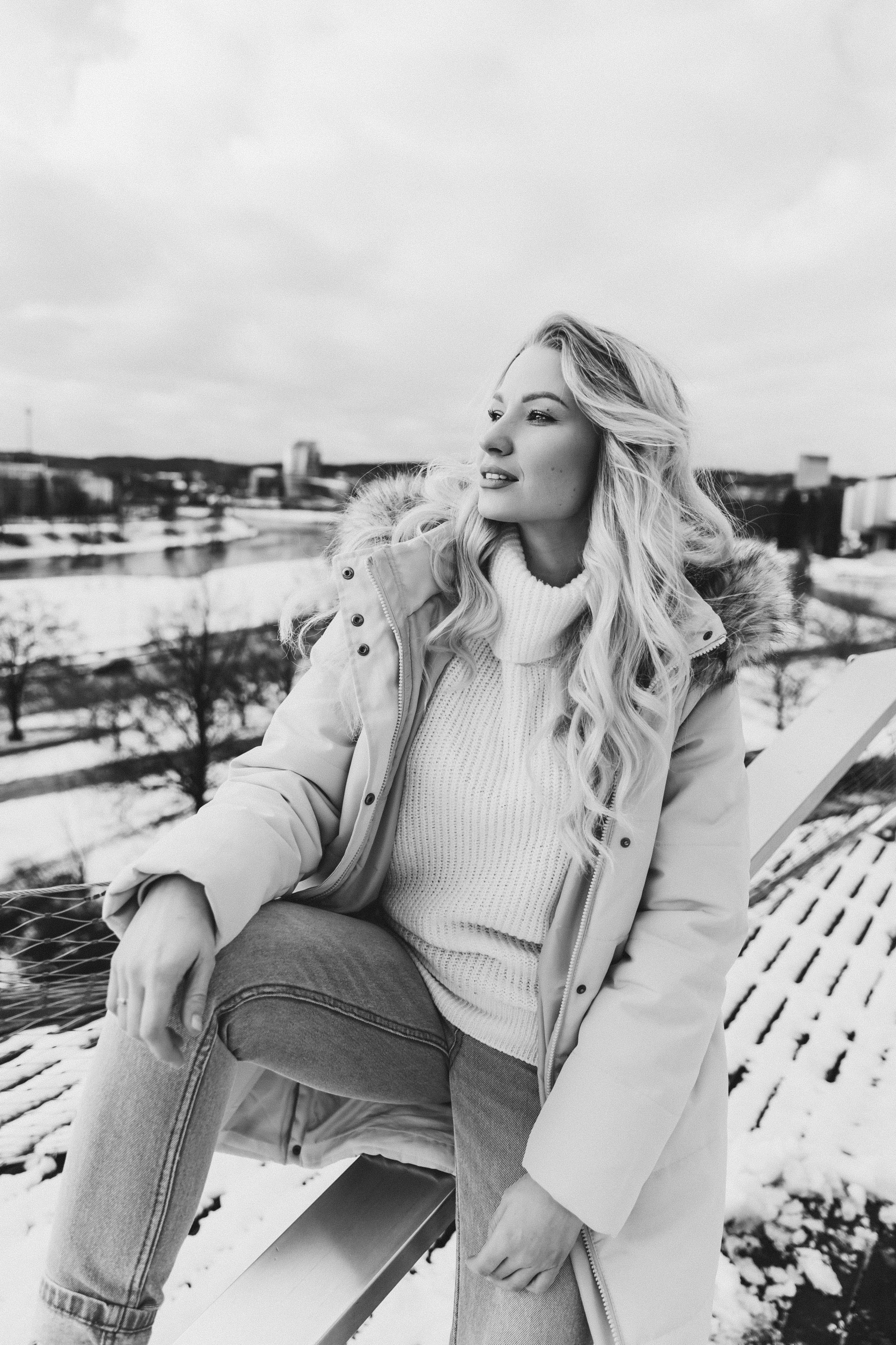 Среди высоток Вильнюса • Зима 2023. Фотограф в Калининграде Екатерина Осинцева