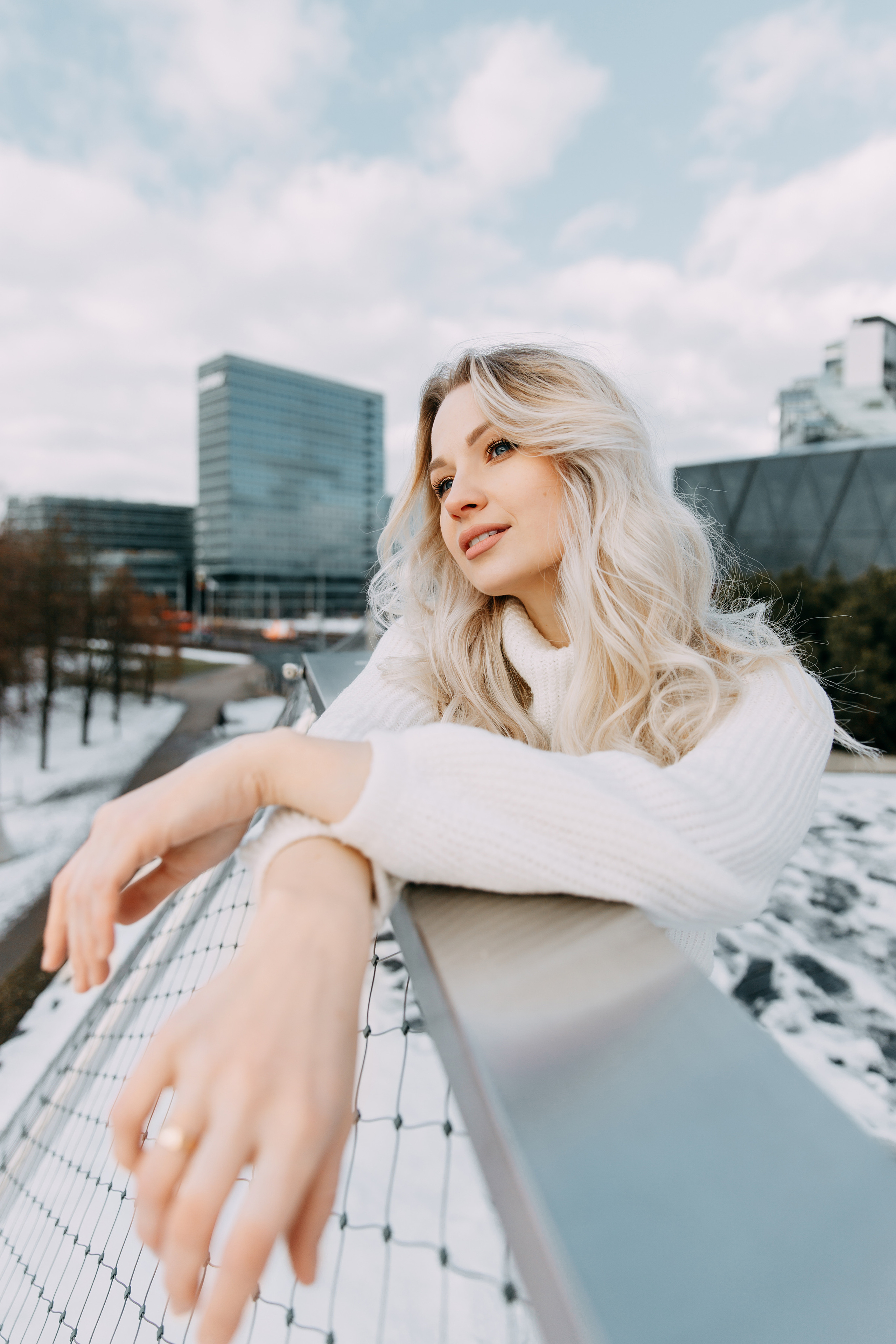 Среди высоток Вильнюса • Зима 2023. Фотограф в Калининграде Екатерина Осинцева