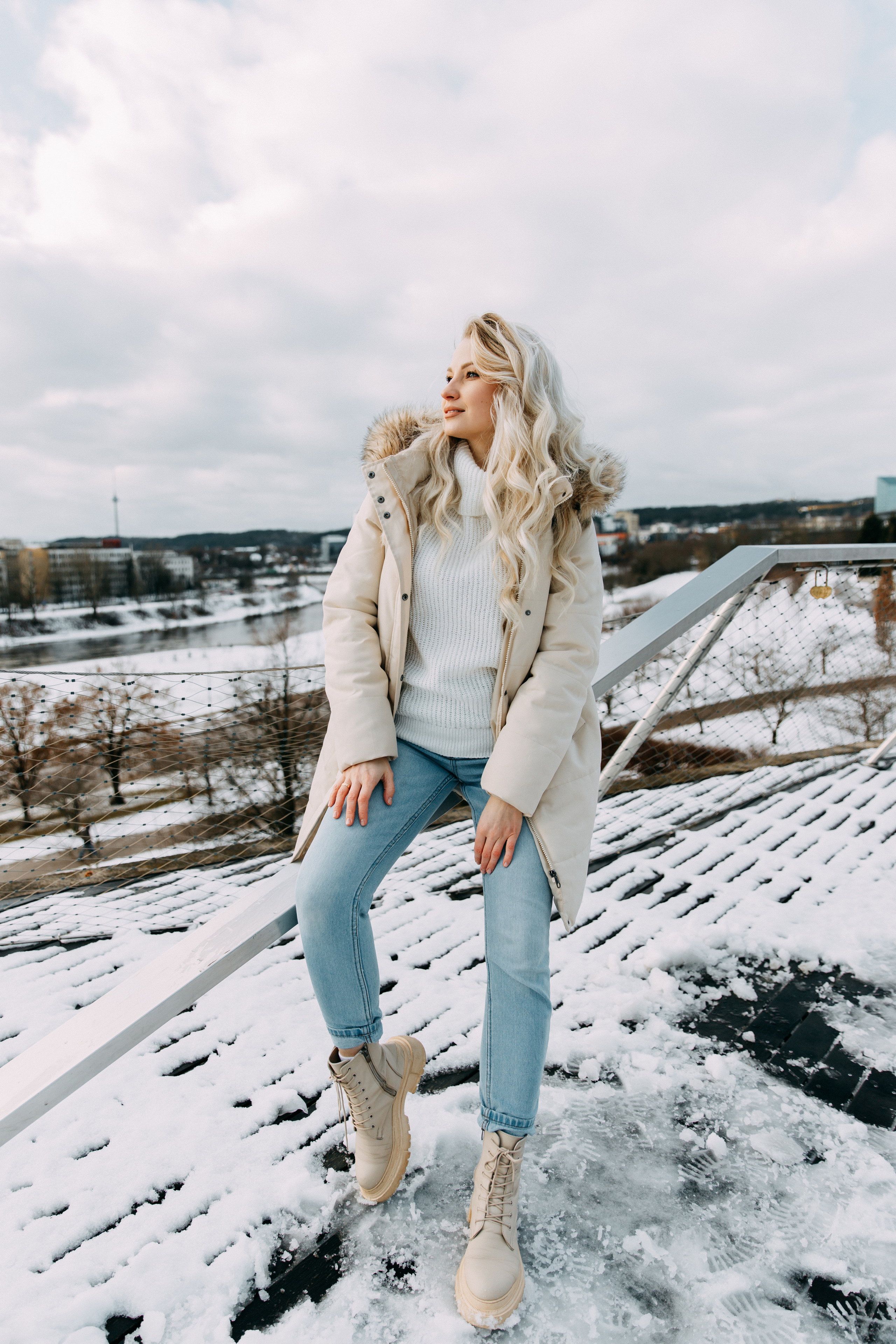 Среди высоток Вильнюса • Зима 2023. Фотограф в Калининграде Екатерина Осинцева