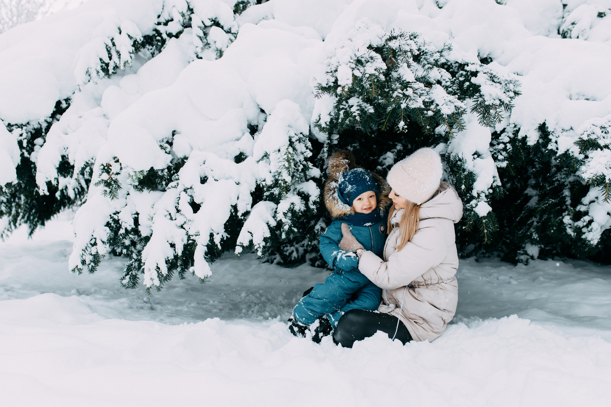 В зимнем парке • Зима 2023. Фотограф в Калининграде Екатерина Осинцева