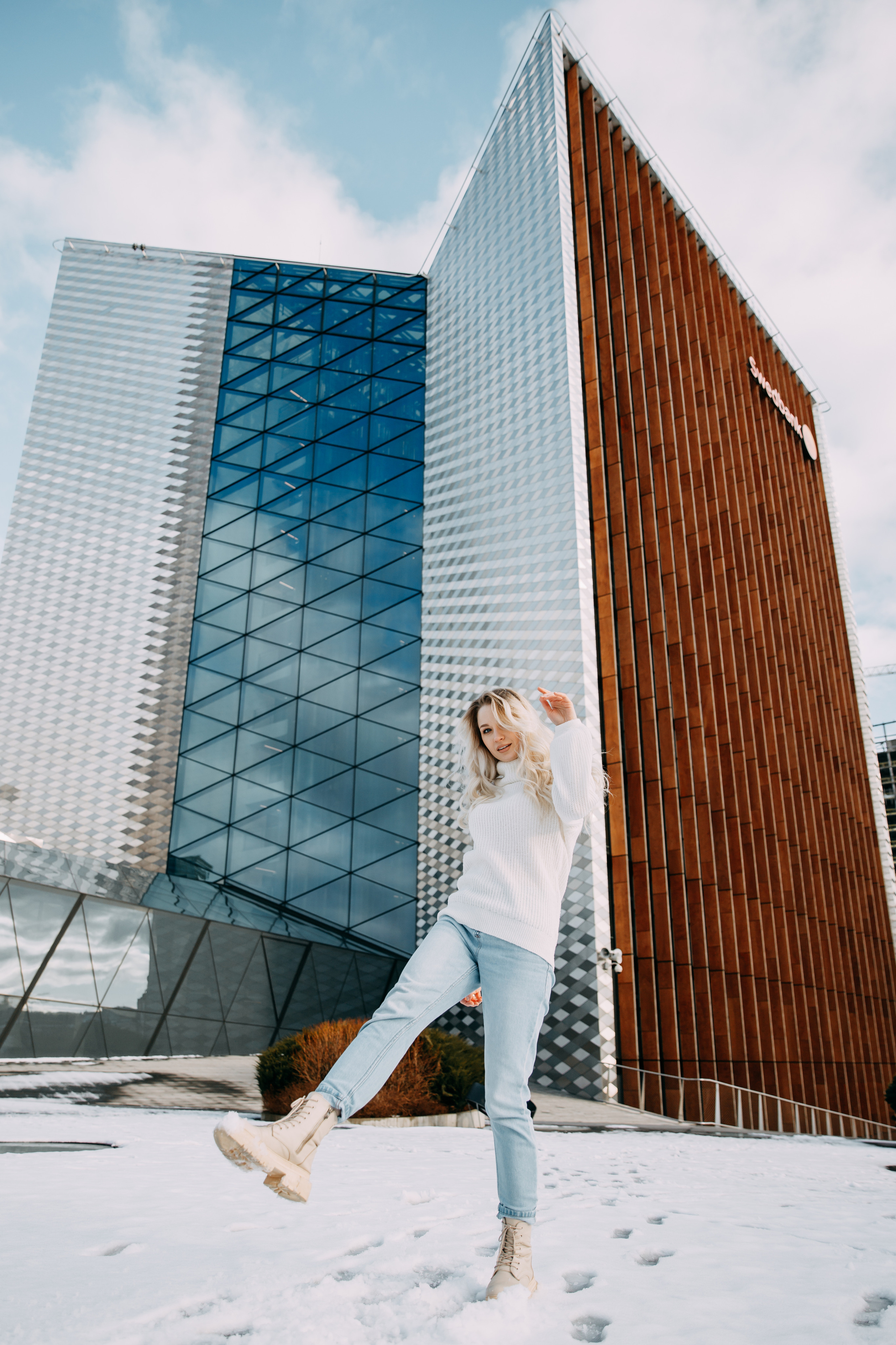 Среди высоток Вильнюса • Зима 2023. Фотограф в Калининграде Екатерина Осинцева