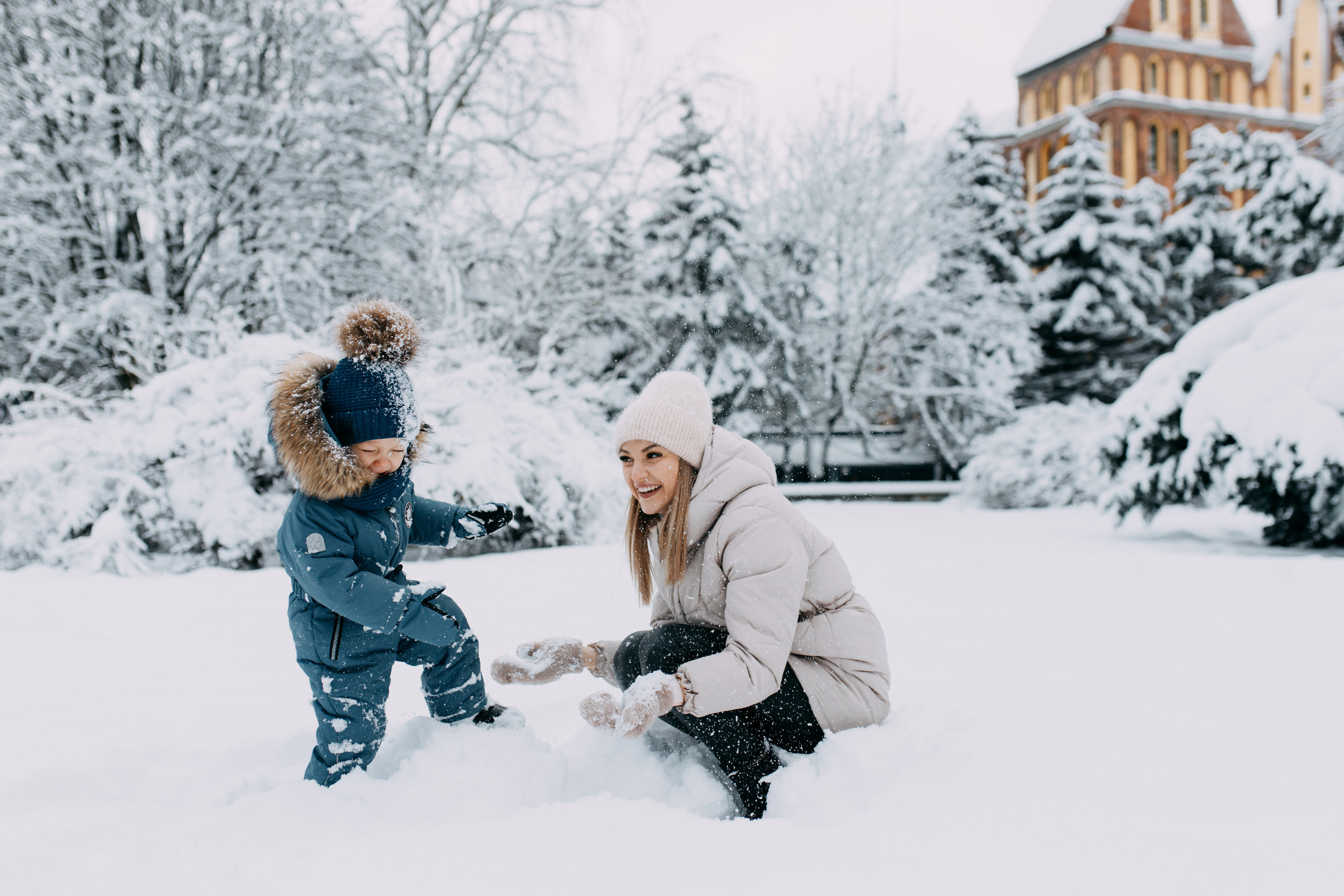 В зимнем парке • Зима 2023. Фотограф в Калининграде Екатерина Осинцева