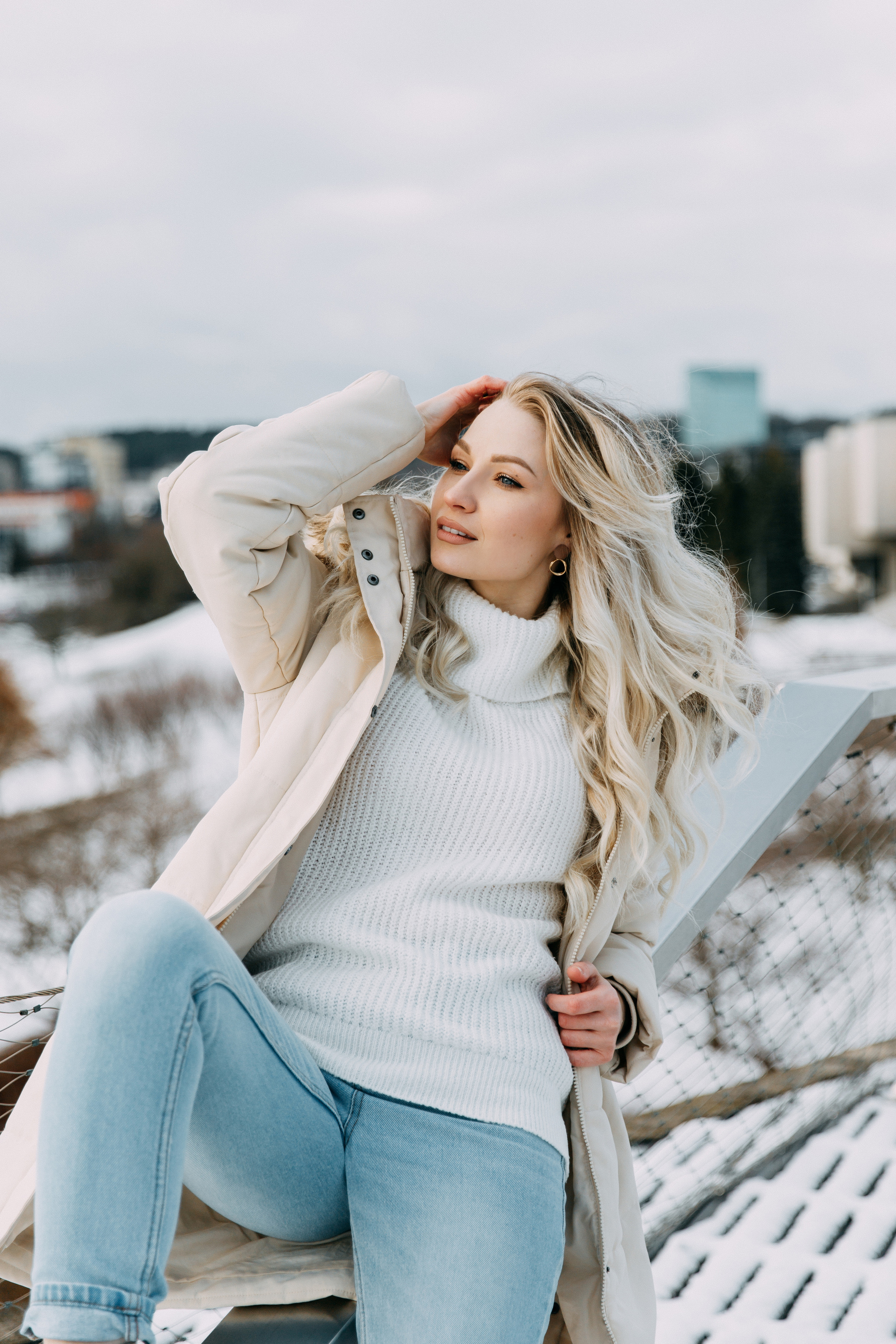 Среди высоток Вильнюса • Зима 2023. Фотограф в Калининграде Екатерина Осинцева