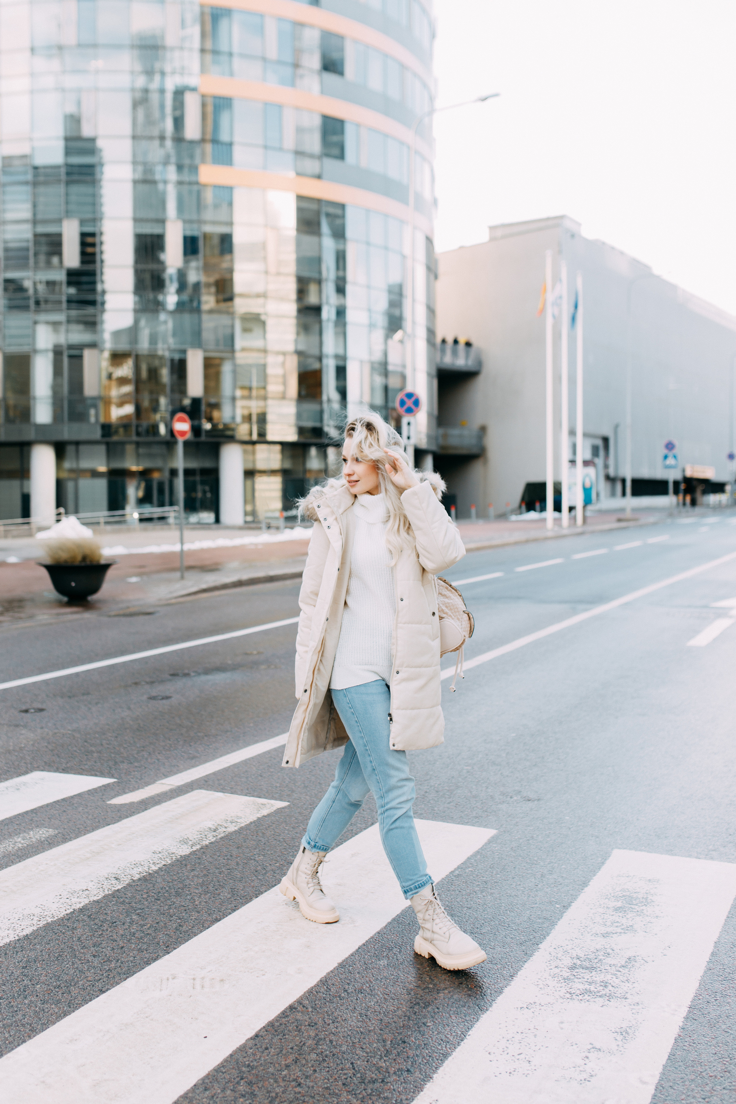 Среди высоток Вильнюса • Зима 2023. Фотограф в Калининграде Екатерина Осинцева