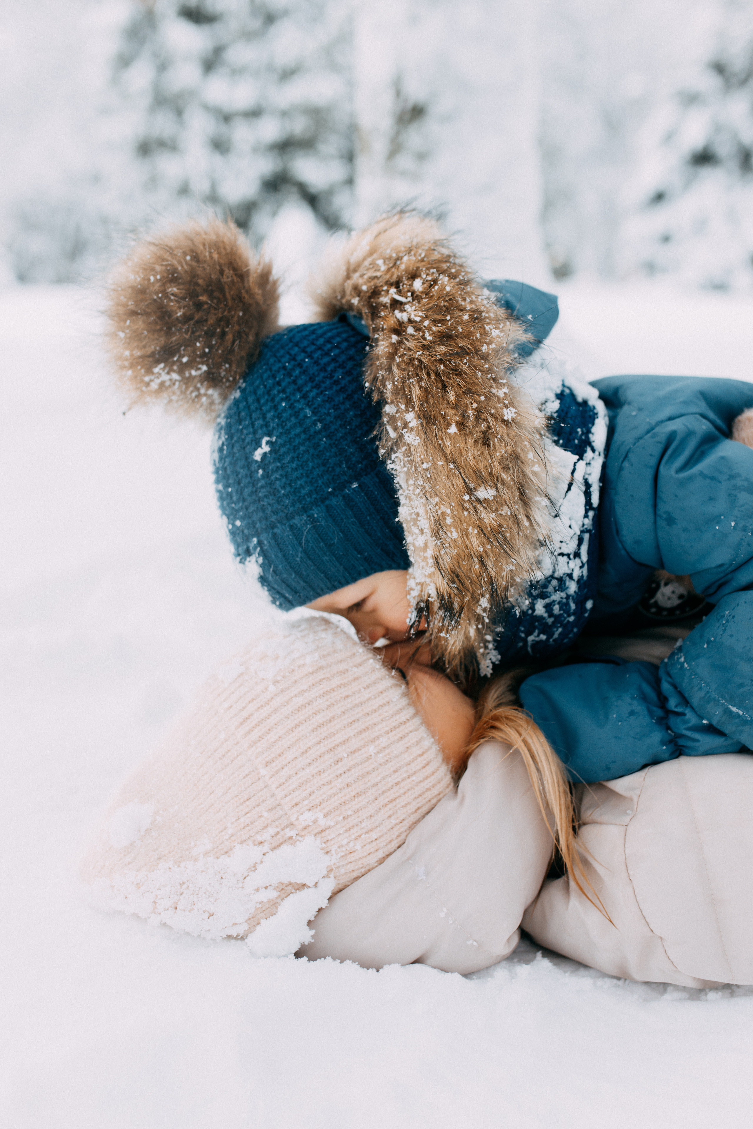В зимнем парке • Зима 2023. Фотограф в Калининграде Екатерина Осинцева
