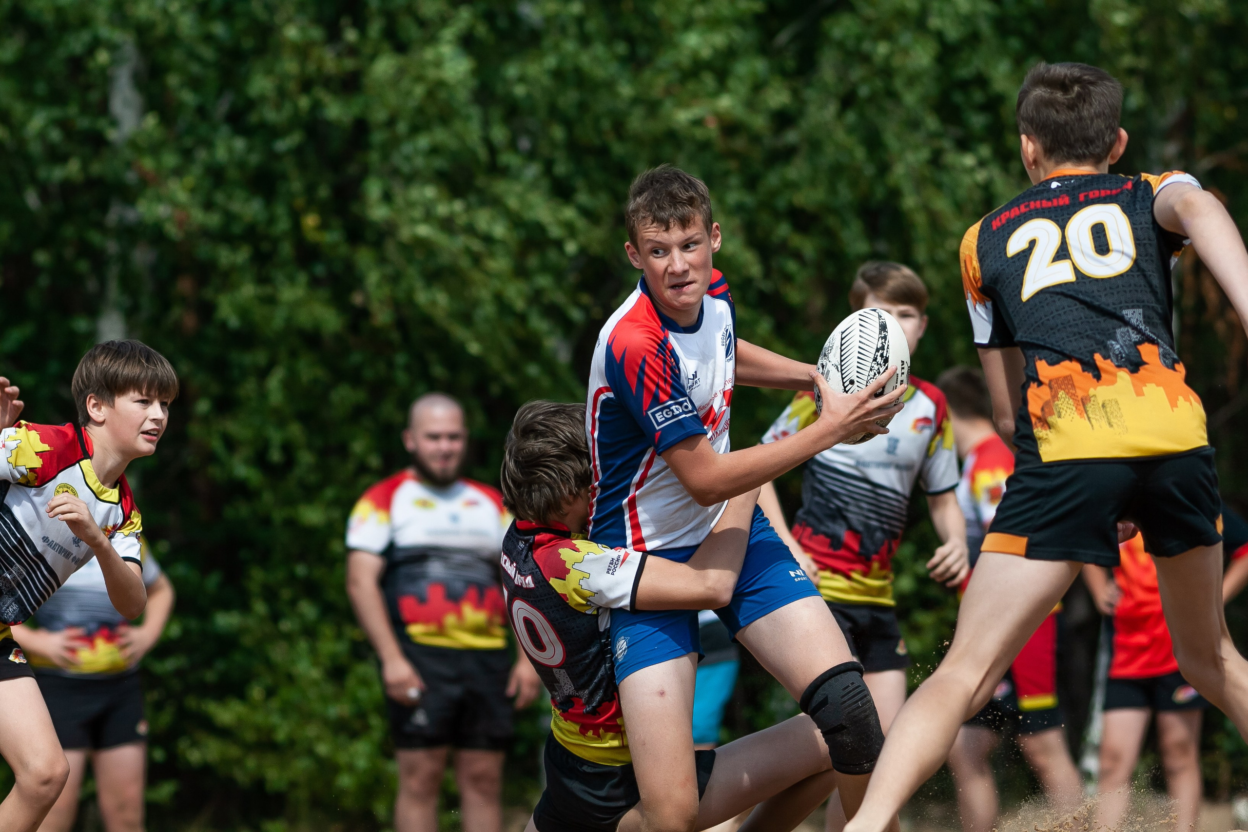 «Кубок «Молота» по пляжному Регби. Фотография