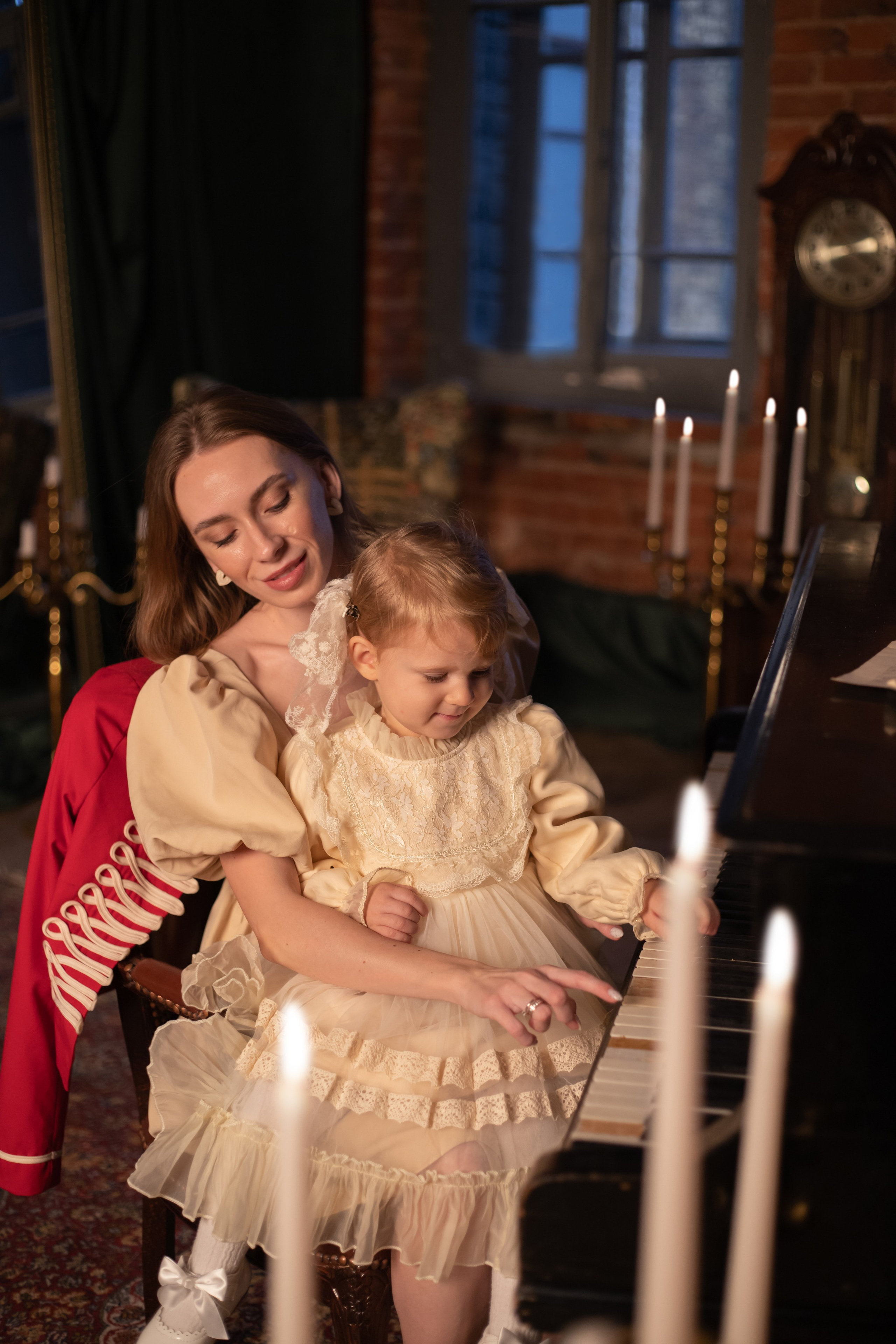 Вероника, Павел и Вика. Семейная новогодняя фотосессия. Фотограф Киржач/Москва_Екатерина Мартынова