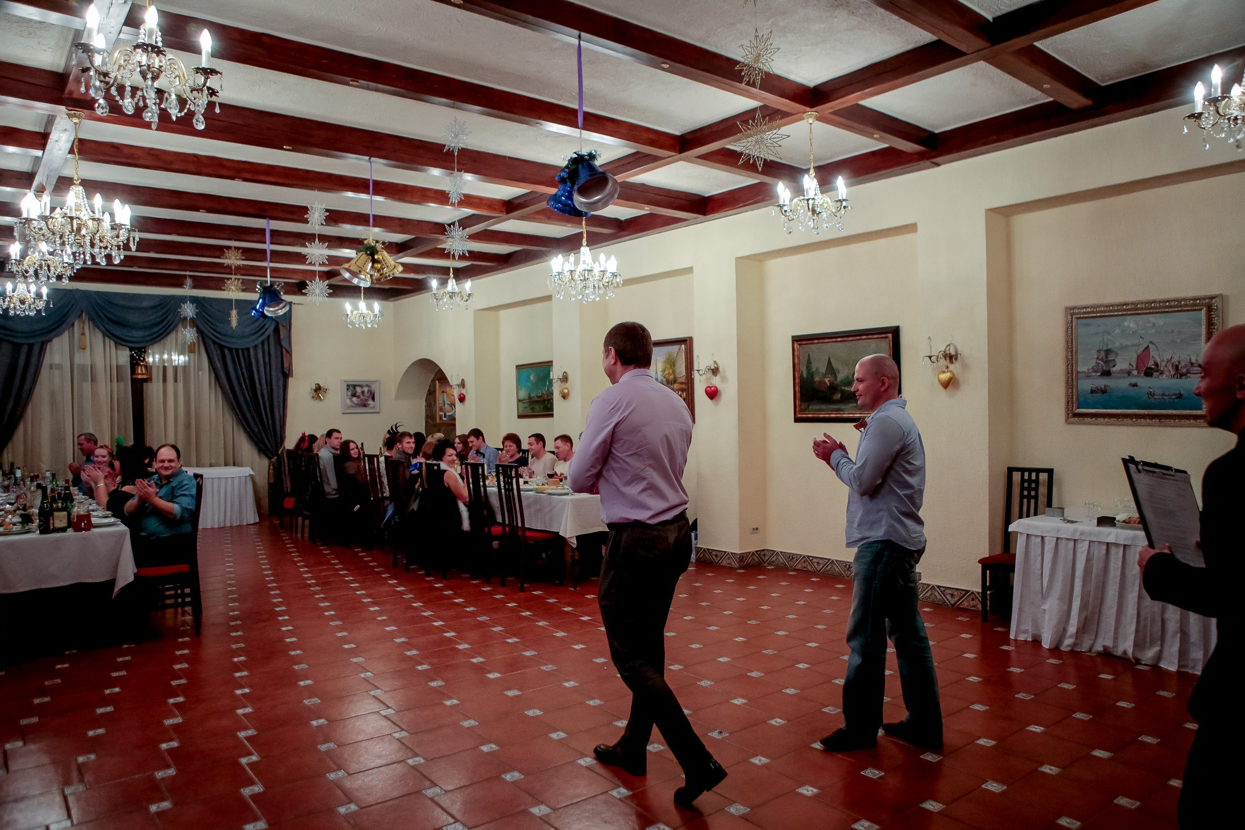 Корпоратив. Max Matvich and Victoria Basova are professionals in their field