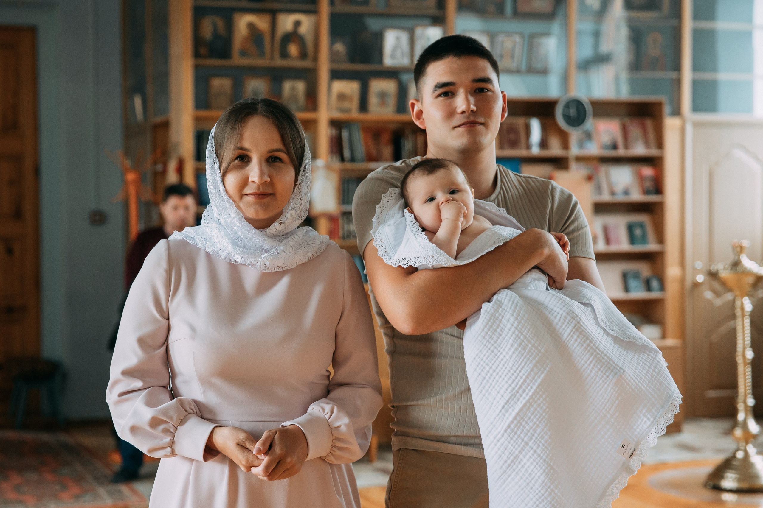 Таинство крещения Канаш (2023). Romanovs | Свадебный фотограф и видеограф Чебоксары Казань Москва