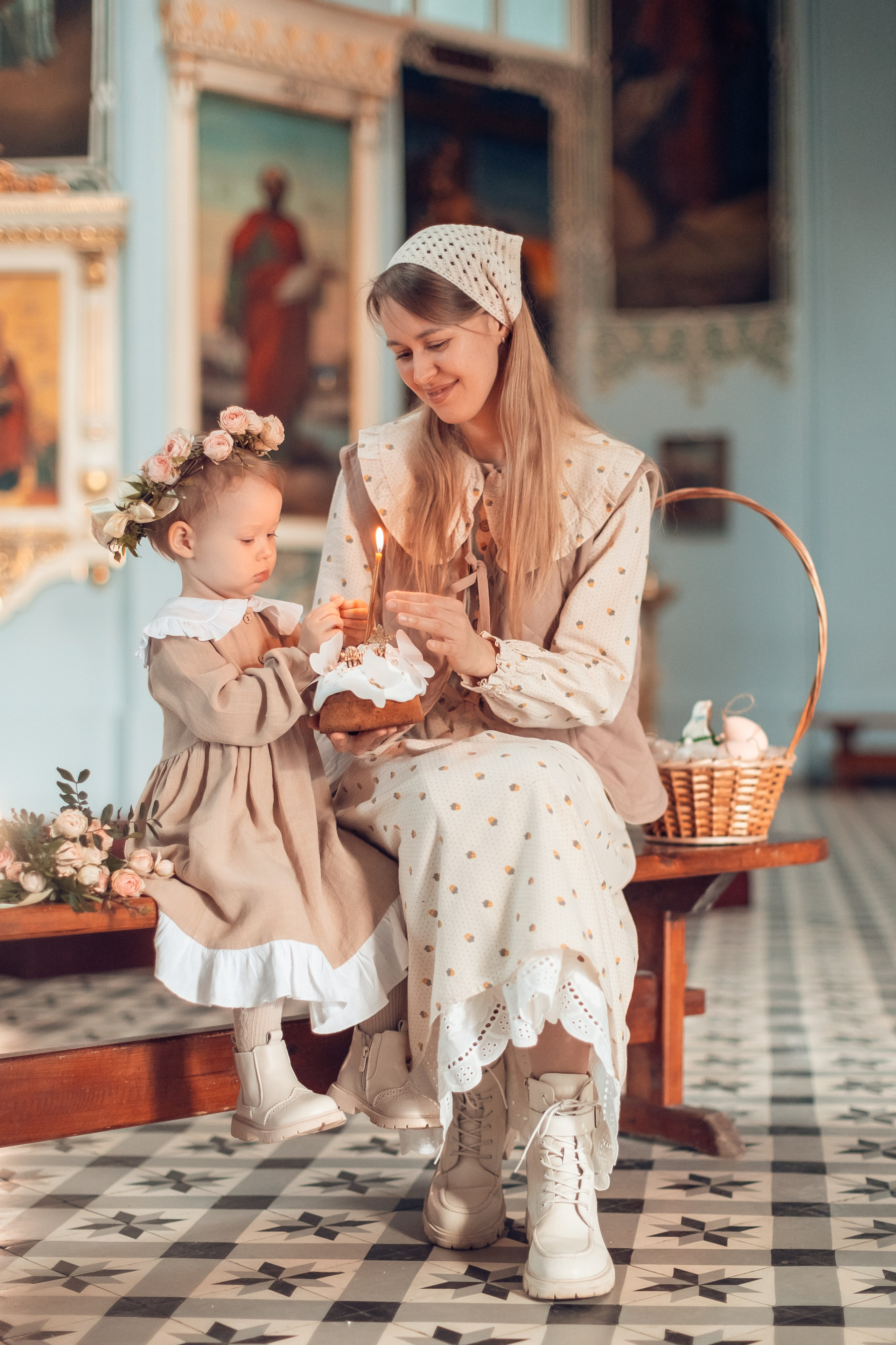 Пасхальная съёмка в Духосошественском соборе. Главная