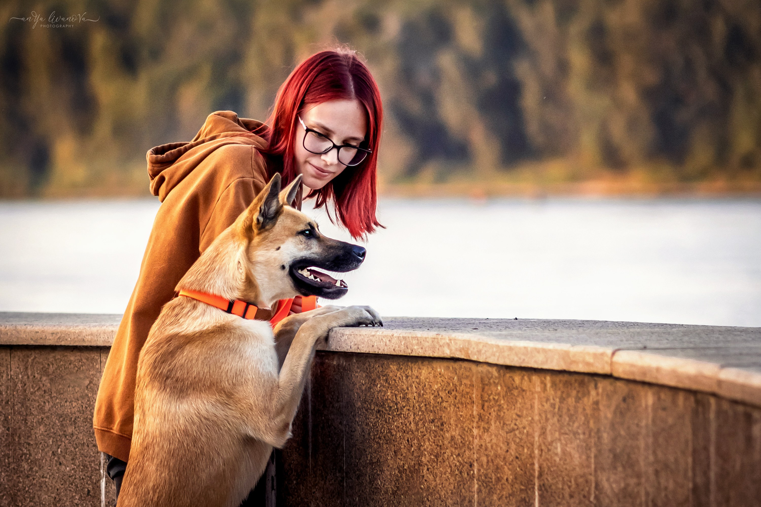 Лиза и Юки. Фотограф анималист Аня Ливанова | Рыбинск