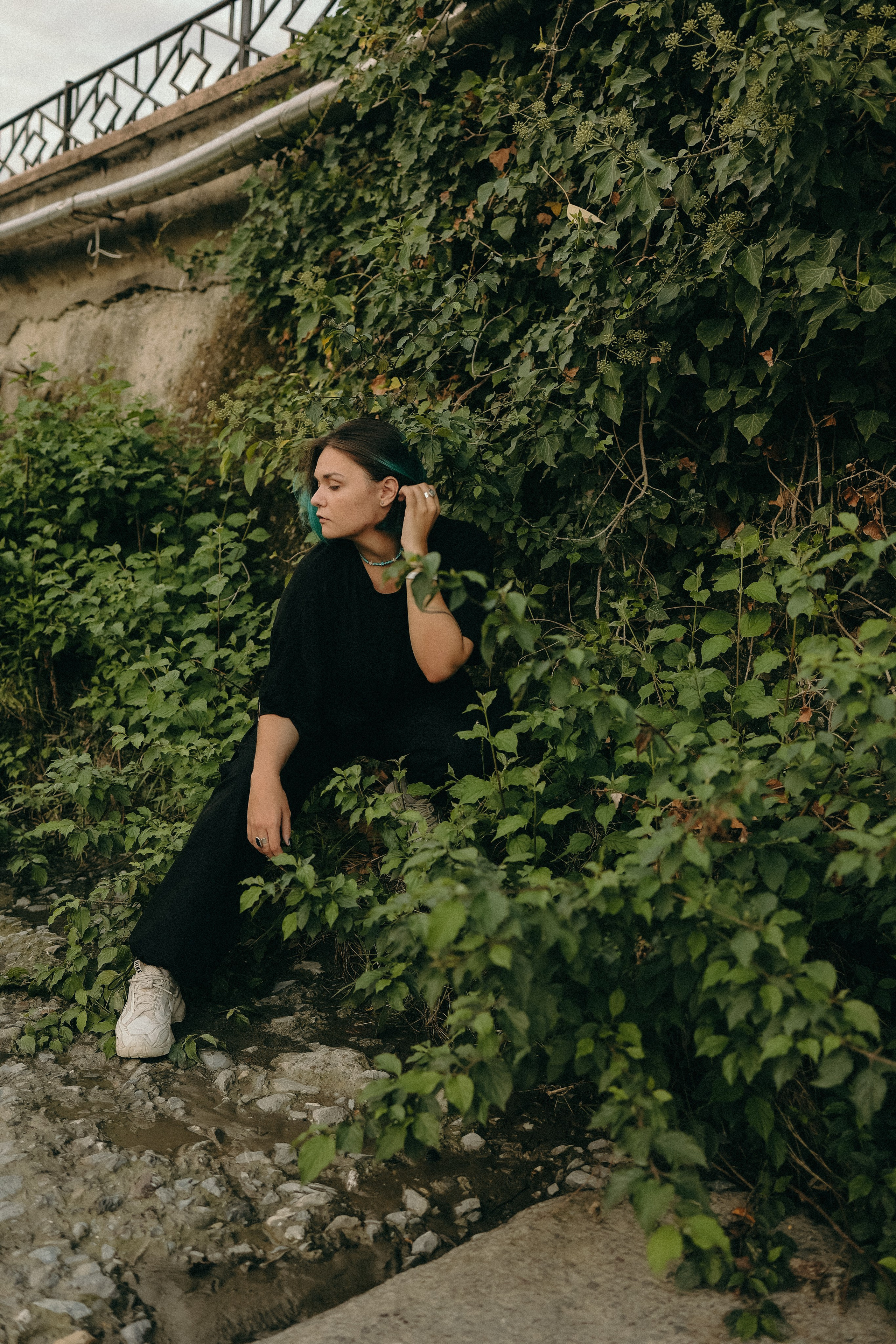 Портретная фотосессия на улице города Сочи. Катя. Портретный и лавстори фотограф в Стерлитамаке Альбина Шарт