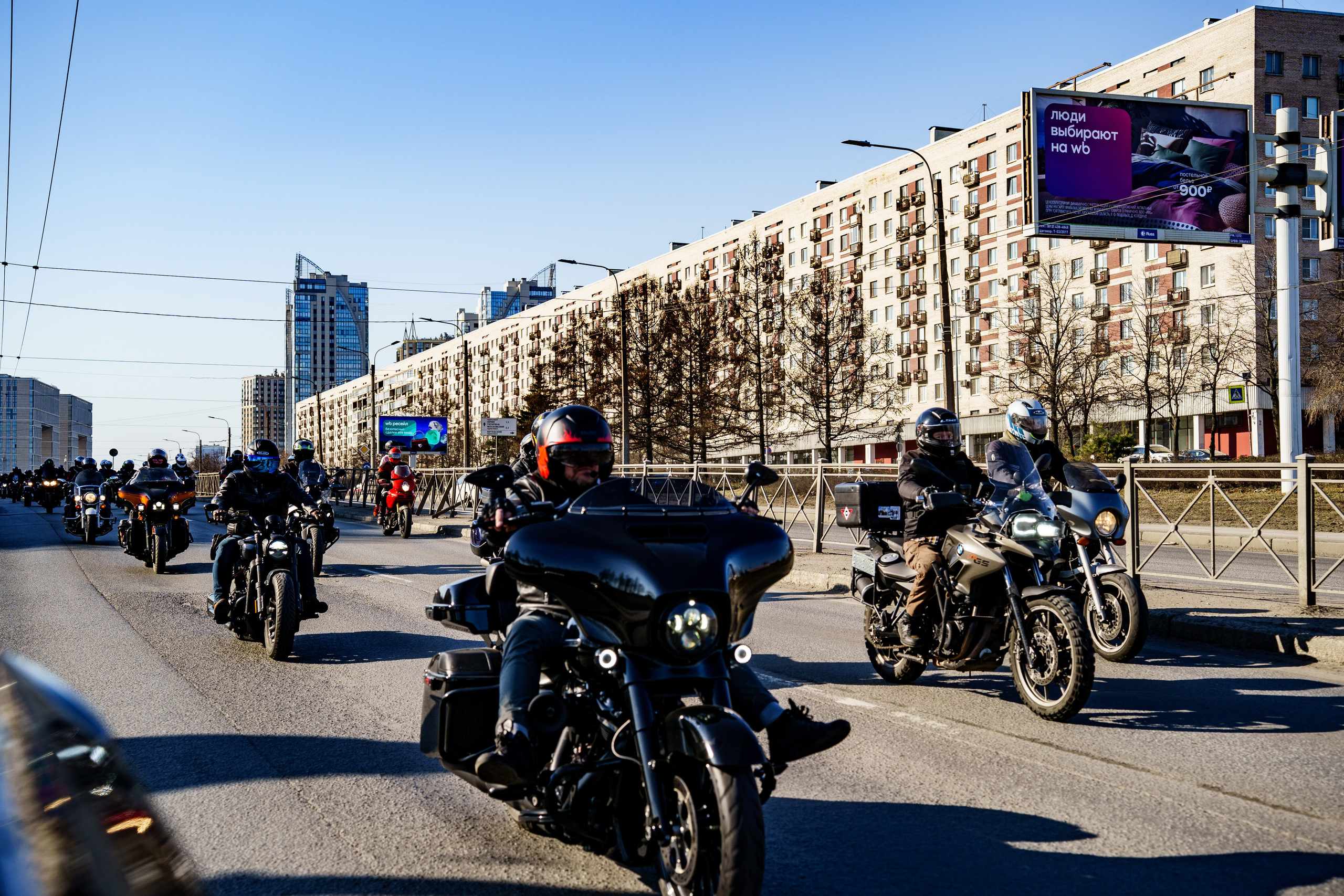 Прохват мотоклуба Norman Riders ч.1. Концертный и репортажный фотограф в Санкт-Петербурге Слава Пахомов