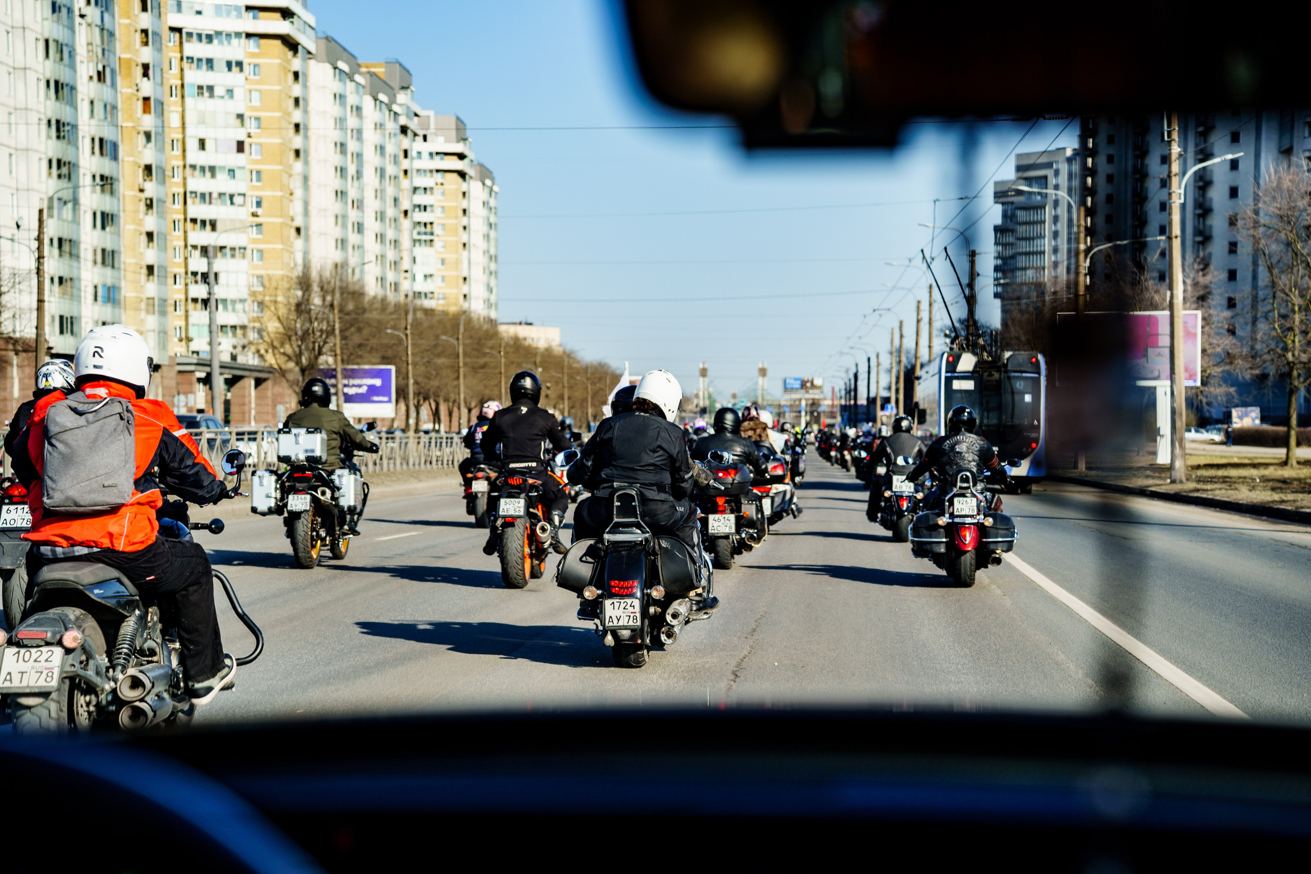 Прохват мотоклуба Norman Riders ч.1. Концертный и репортажный фотограф в Санкт-Петербурге Слава Пахомов