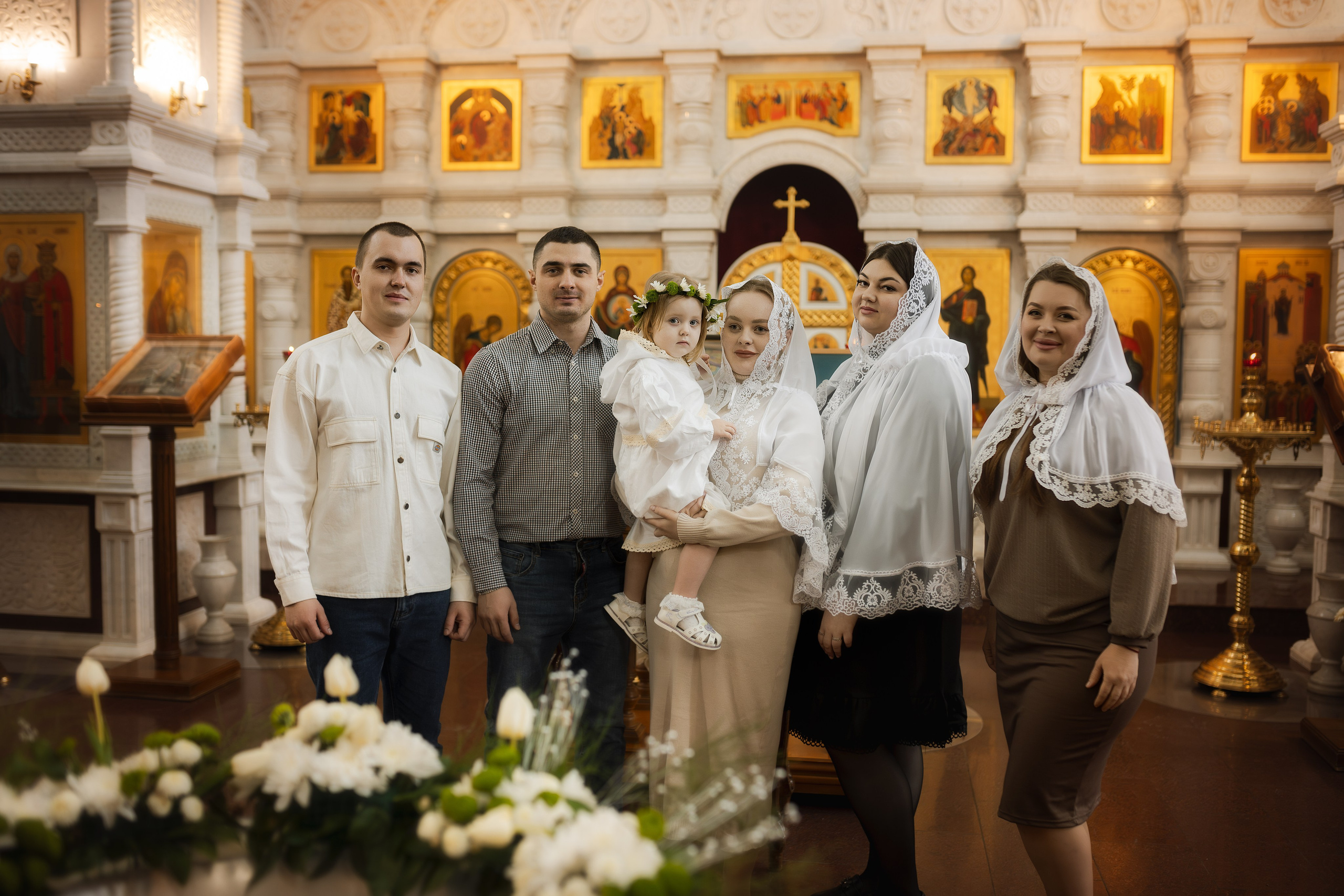 Таинство Крещения. Профессиональный семейный и церковный фотограф в Ростове-на-Дону