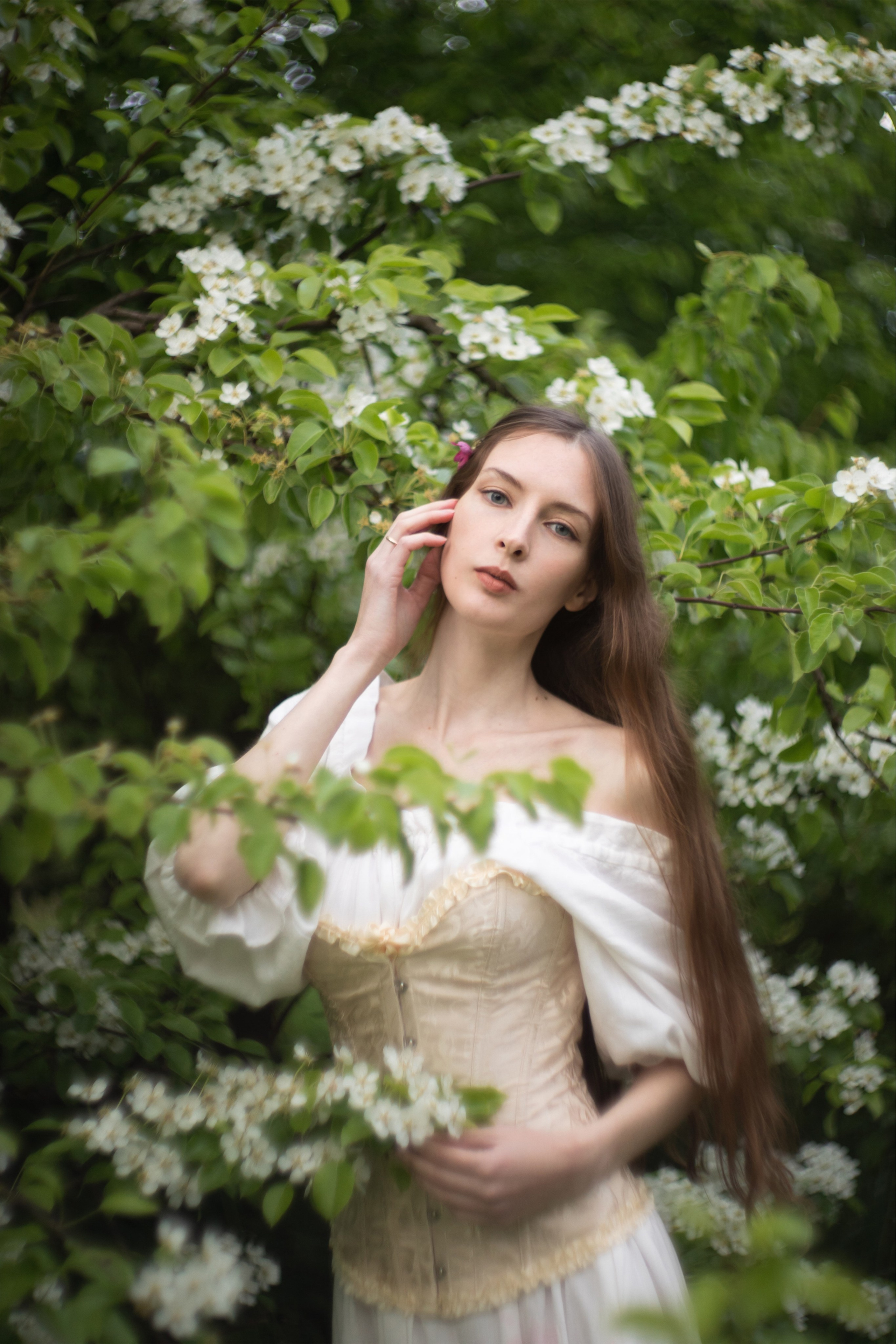 Пикник в розовых яблонях. Юлия Башкатова, сказочный фотограф, Москва