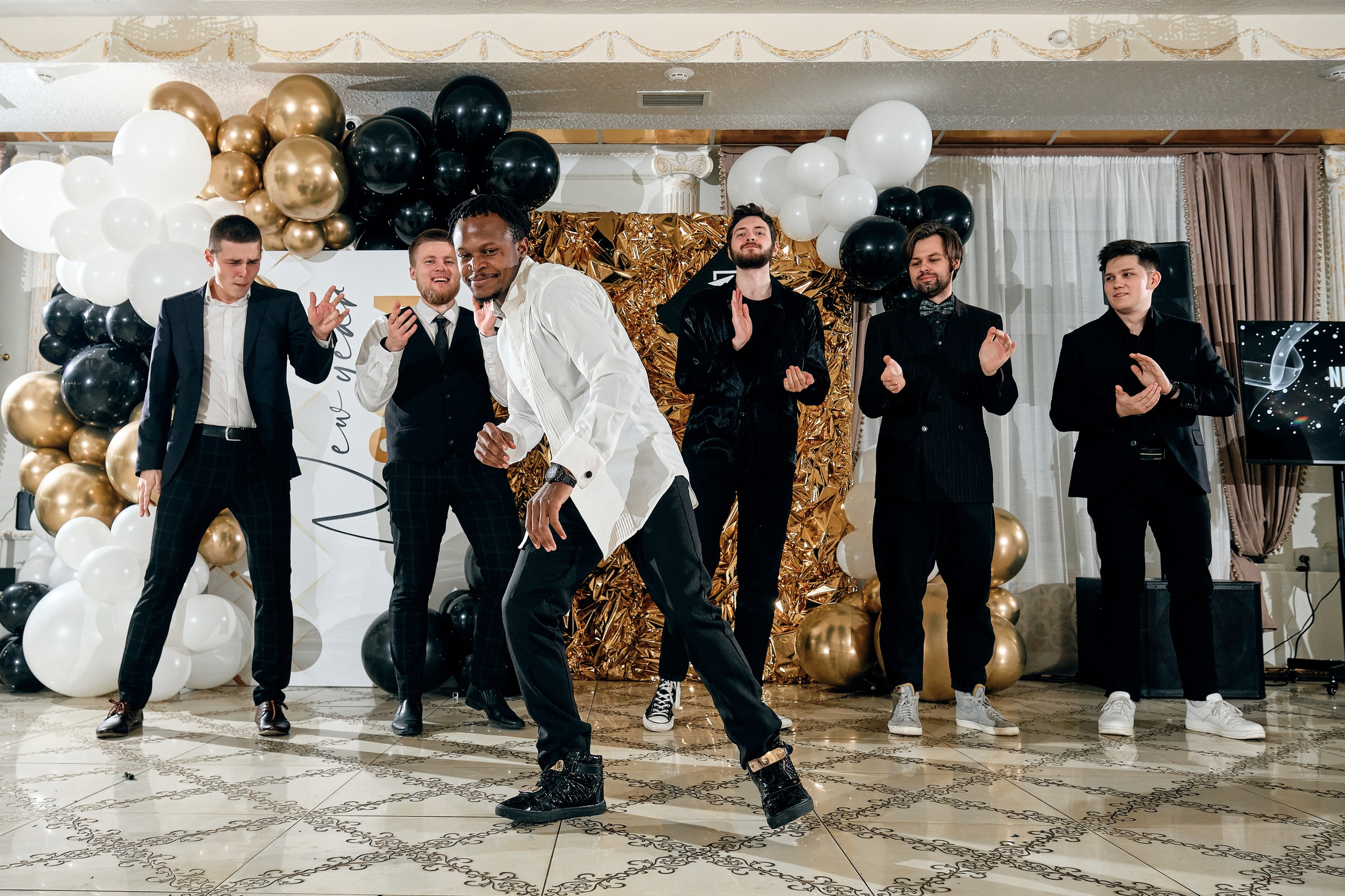 NEW YEAR PARTY для группы компаний RittelScool. Event агентство PAPRIKA в Екатеринбурге