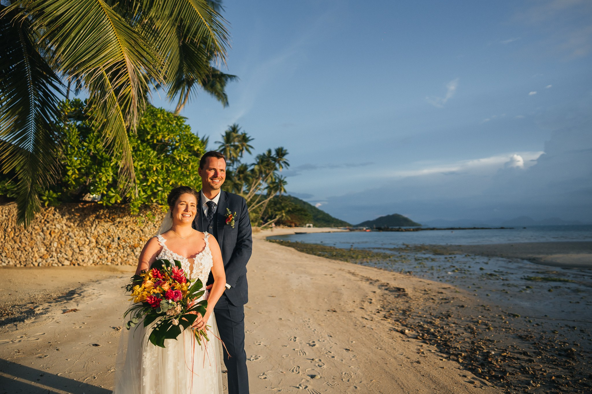 Louisa & Sascha 18.04.2025. Mariage à Koh Samui, en Thaïlande. Whatsapp: +66 94 3 650 301