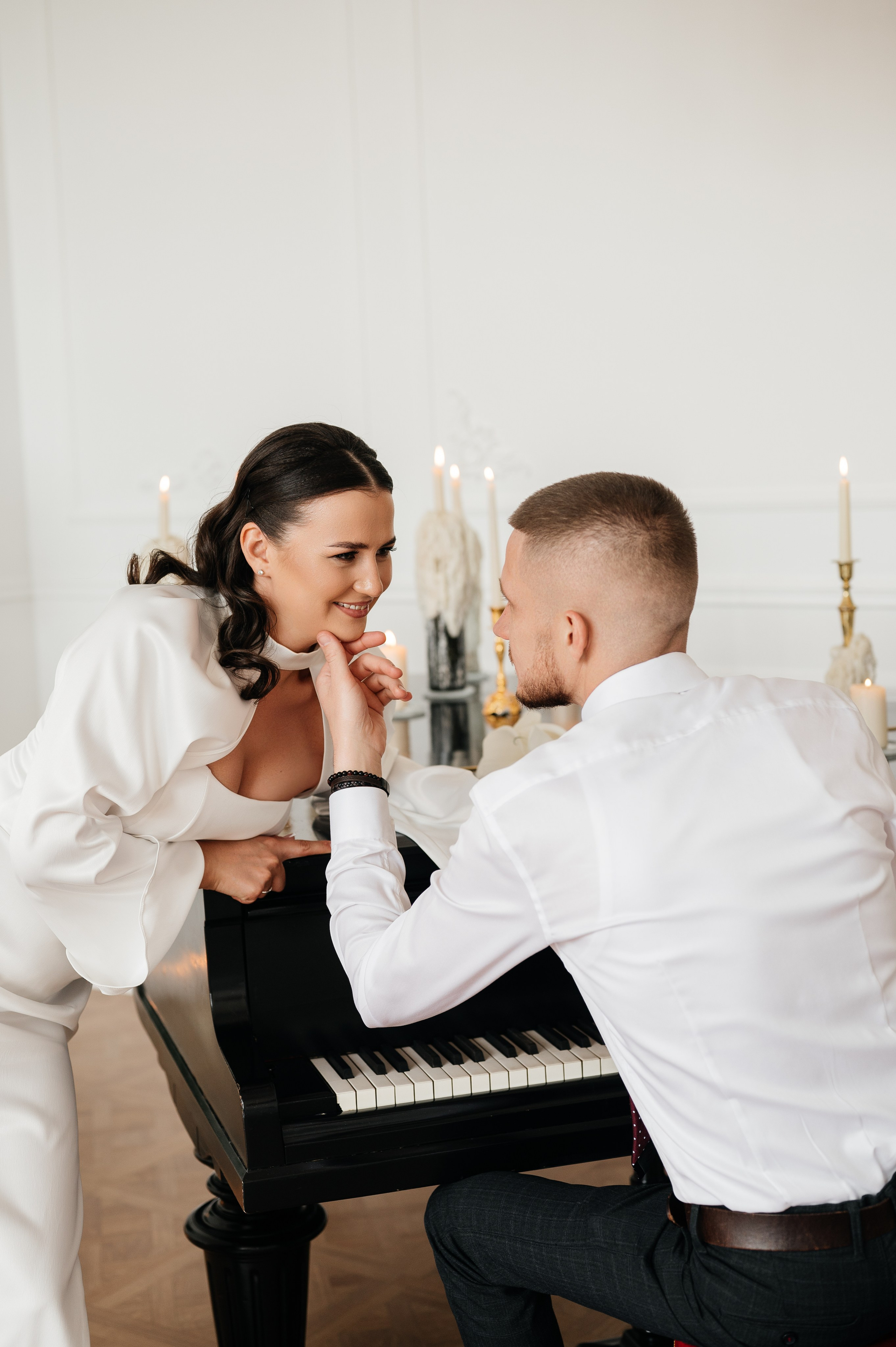 Свадебная фотосессия в студии. Свадебный и семейный фотограф в Краснодаре Алина Мельник