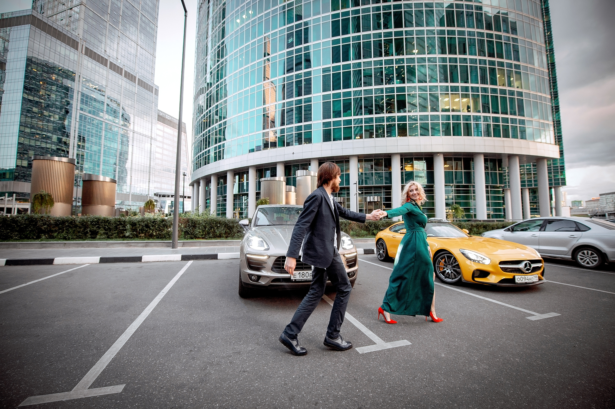 Love story moscow city