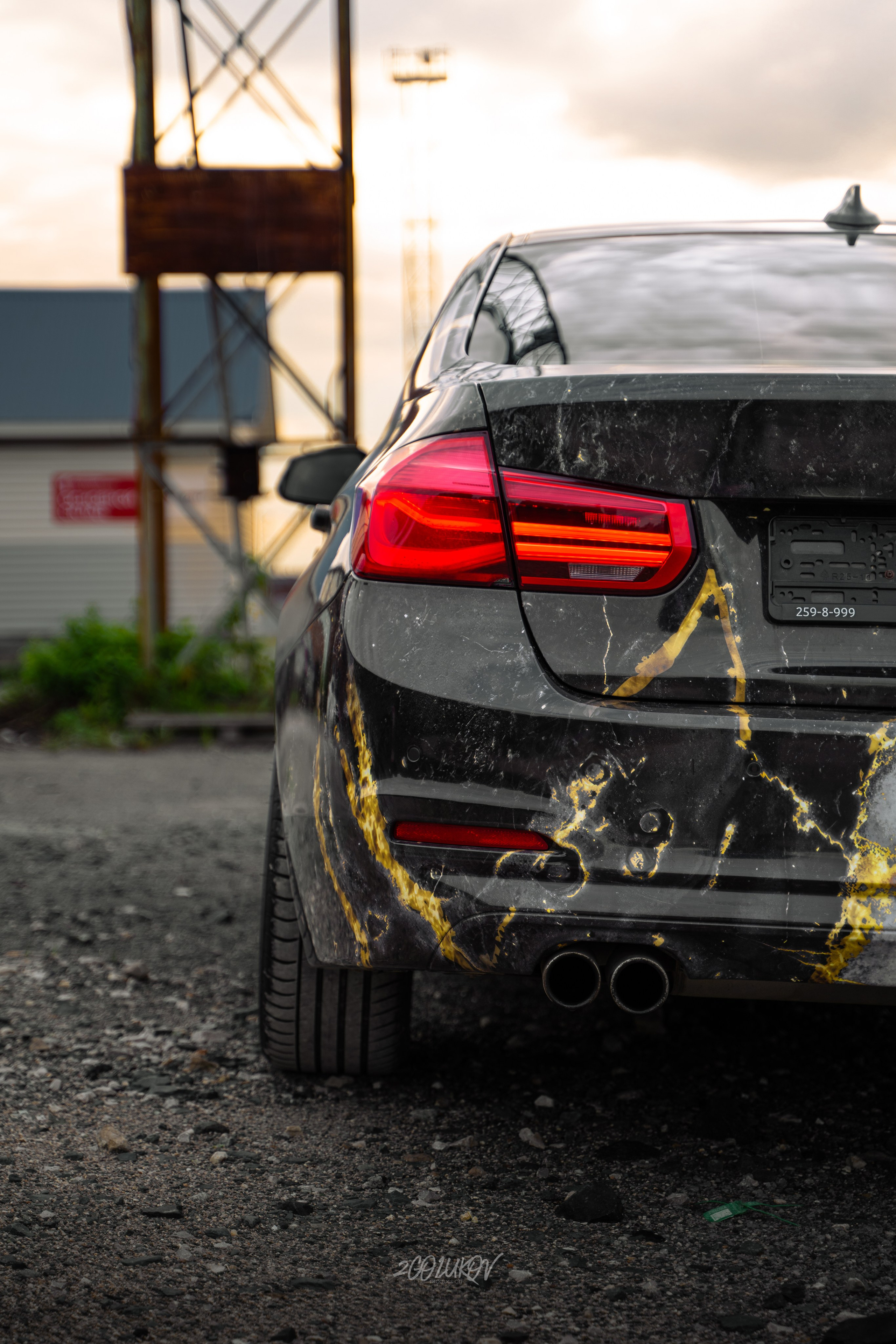 BMW 3-series. Автомобильный фотограф и видеограф в Санкт-Петербурге I 2golukov prod