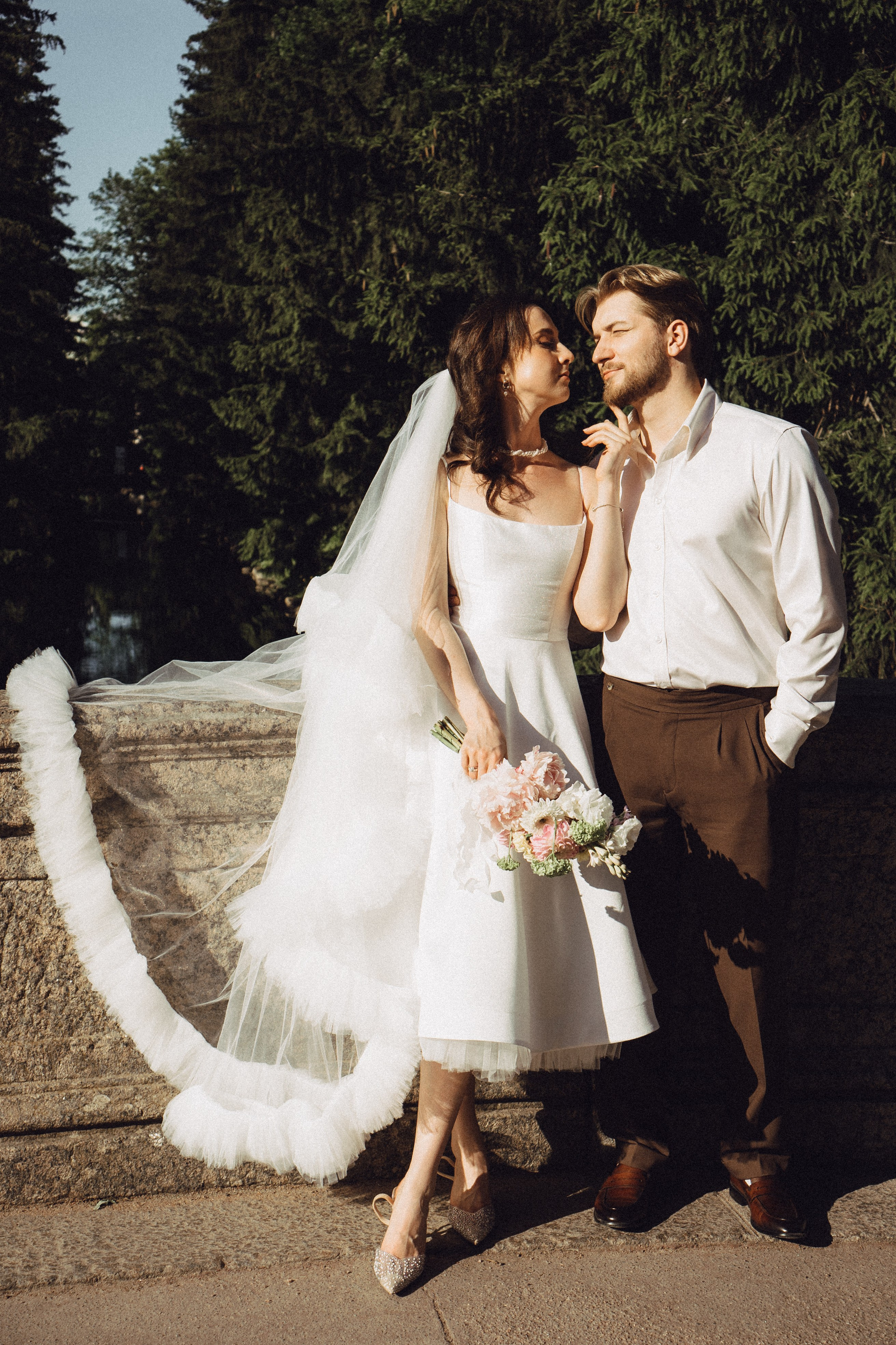 СВАДЕБНАЯ ФОТОСЕСИСИЯ В ГОРОДЕ ПУШКИН. Профессиональный фотограф, Санкт-Петербург — Виктория Богомолова
