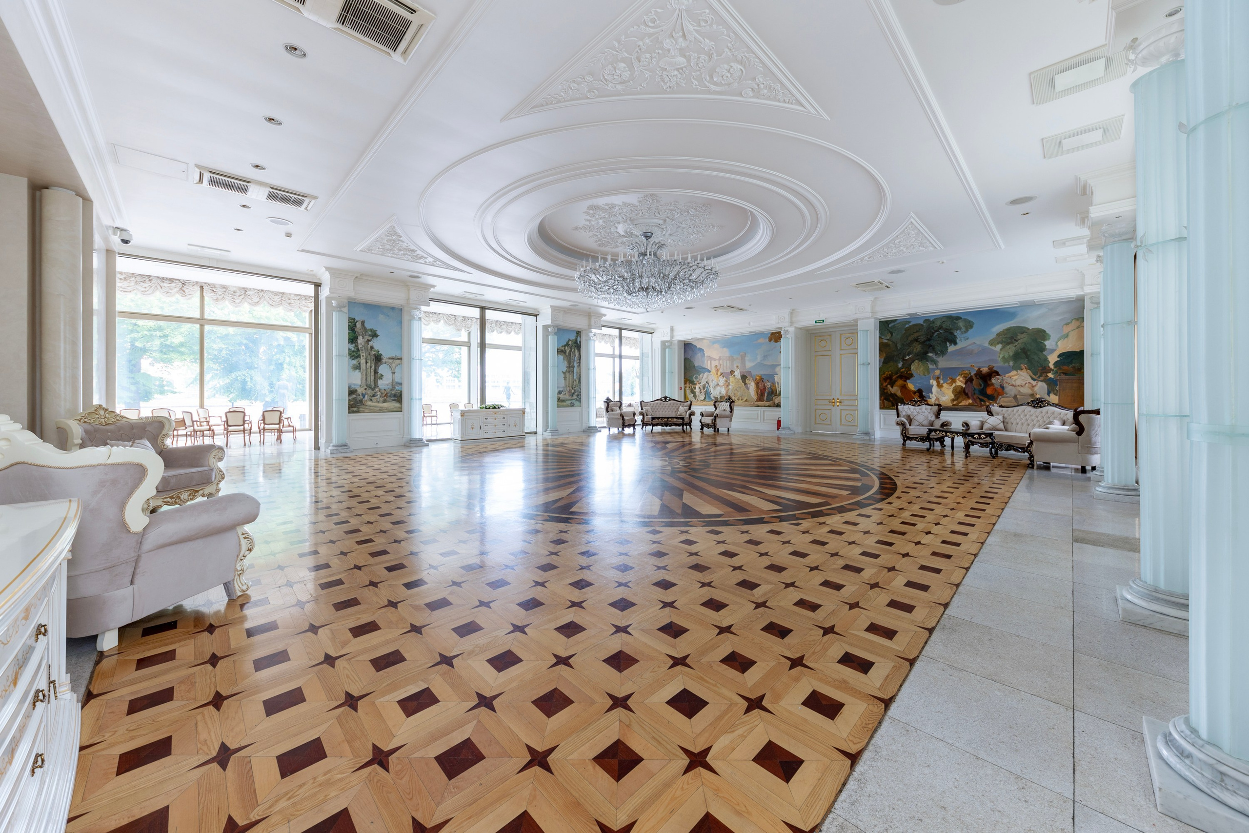 Государственная резиденция К-2 на набережной р. Малой Невки. Интерьерный фотограф в Санкт-Петербурге Екатерина Цыбулько