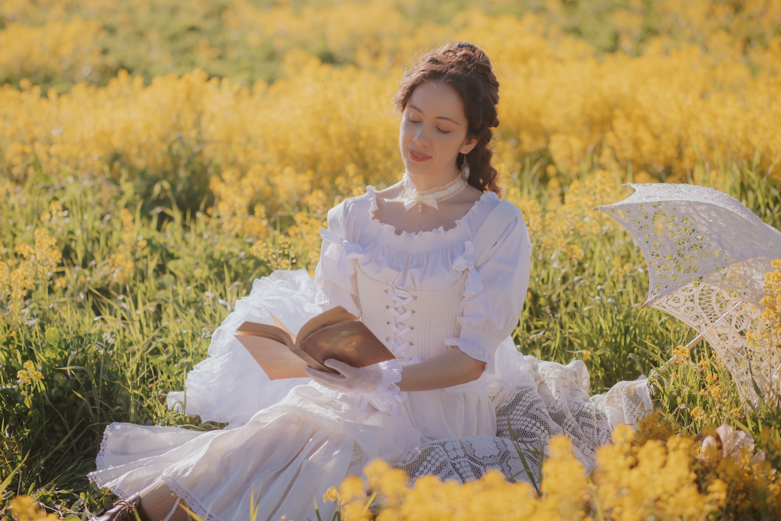 Викторианское лето. Художественная винтажная фотография