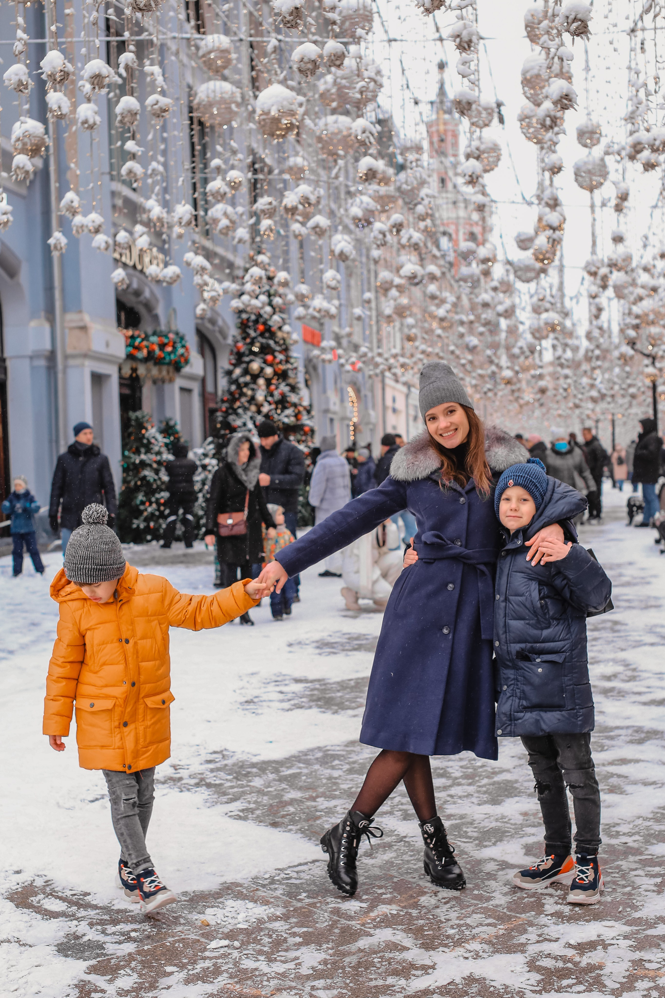 Новогодние фотопрогулки. Фотограф в Москве Нижегородцева Надежда