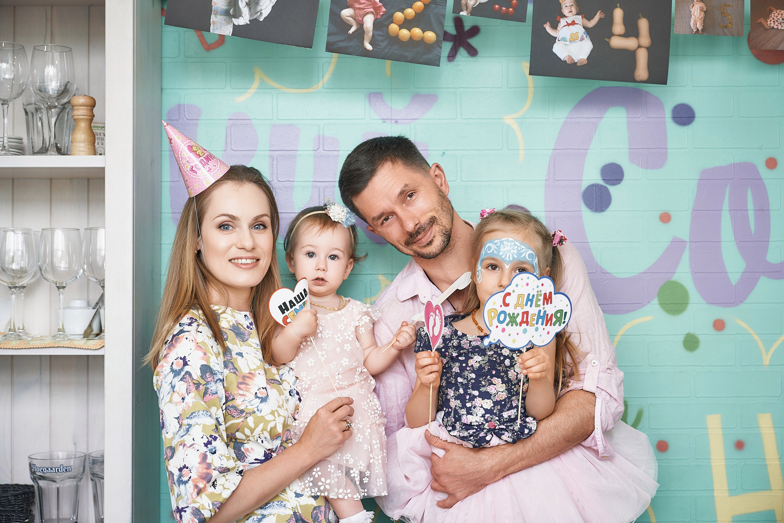 Детская Фотосессия в кафе Андерсон — день рожденье, 1 годик