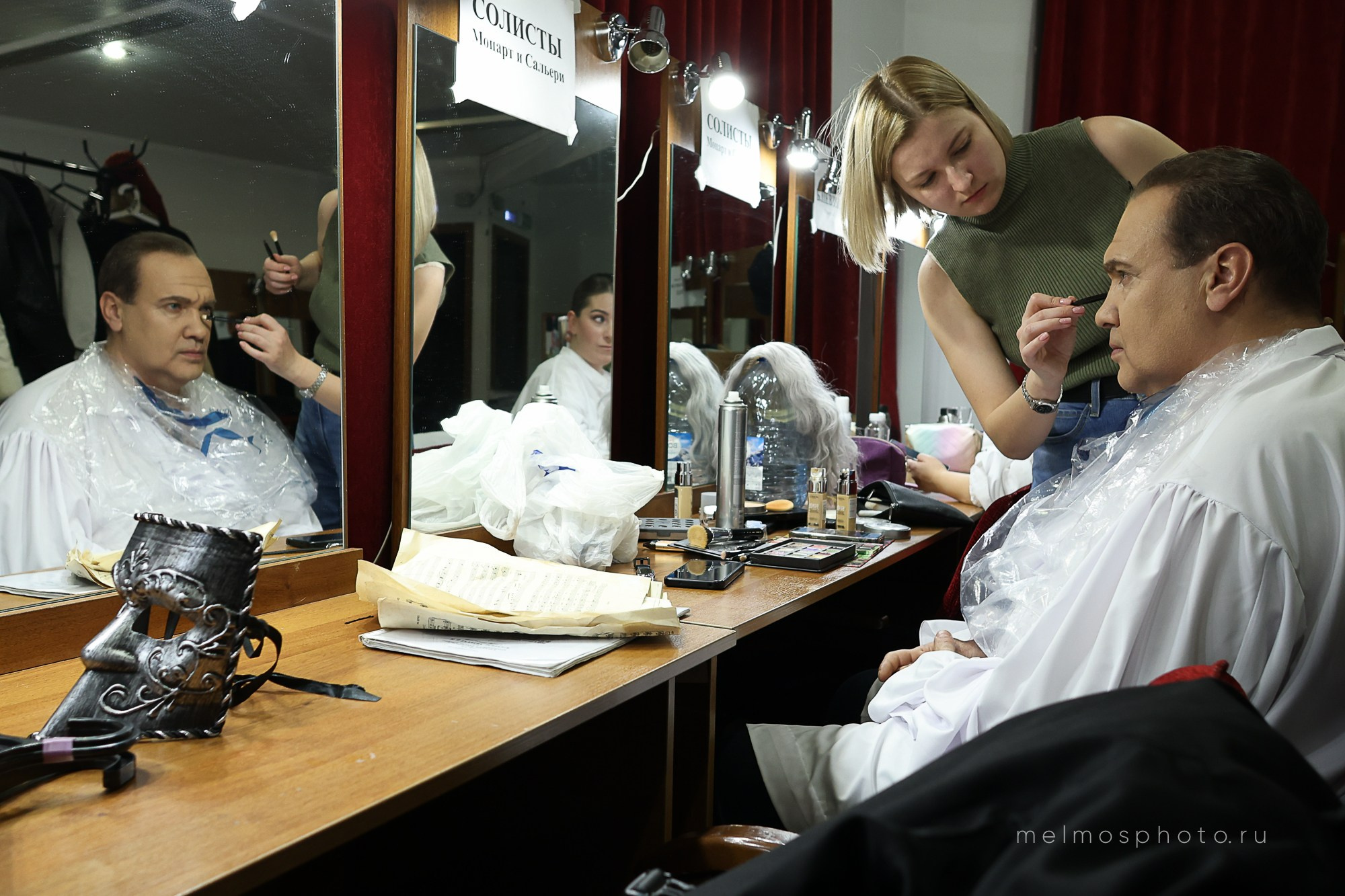 Моцарт и Сальери. МОСКОНЦЕРТ. Reportage, architectural, fine art photographer Lena Melnikova in Moscow