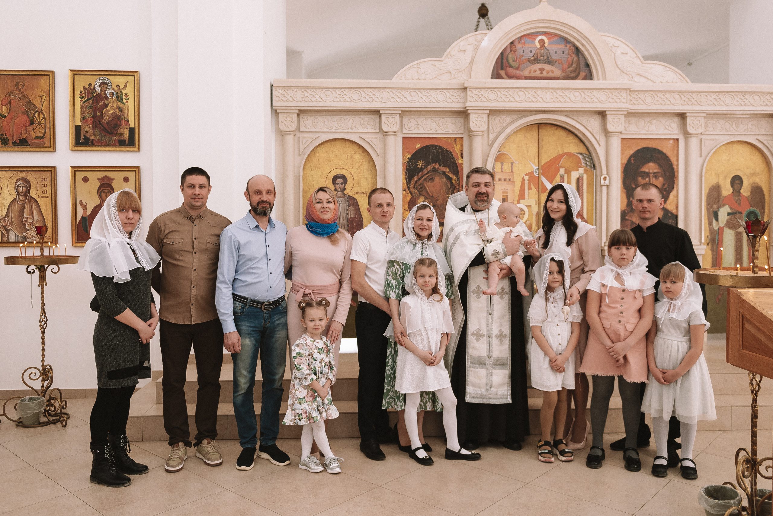 Крещение Анны. Свадебный и семейный фотограф в Волгограде Олеся Лисицкая