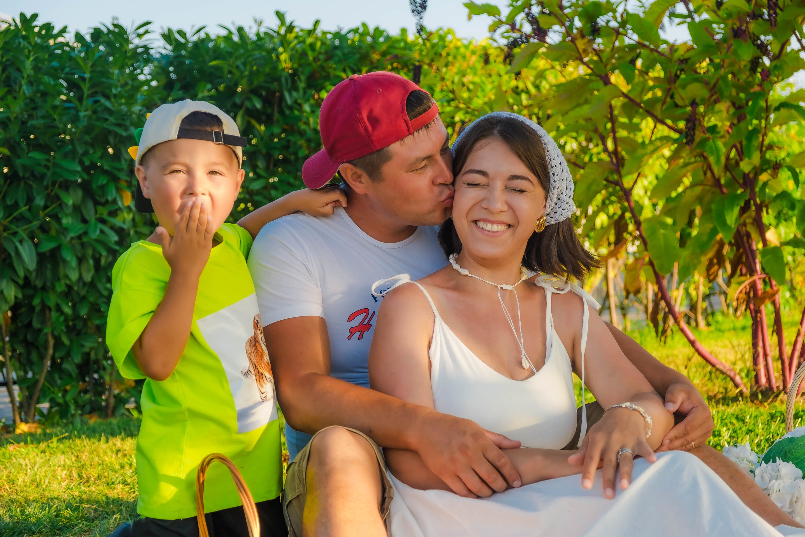 Айгуль и ее семья. Фотограф |Герасимова София