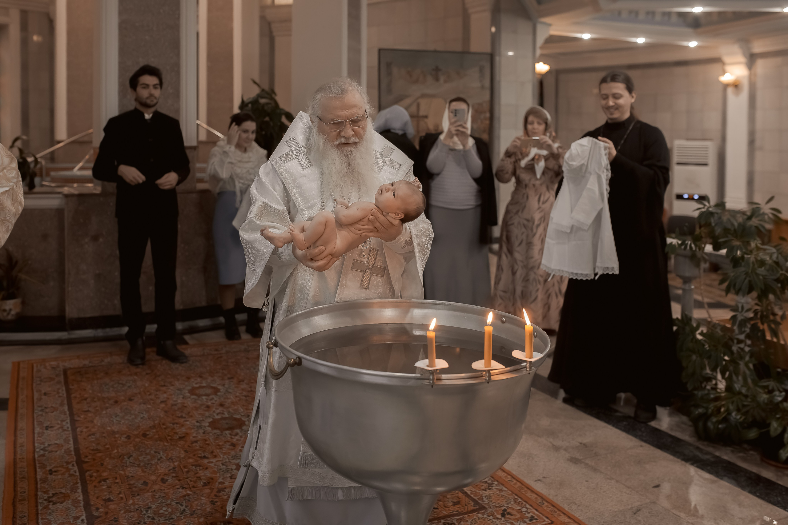 Крещение Евфимии. Фотограф на Крещение и Венчание в Ташкенте