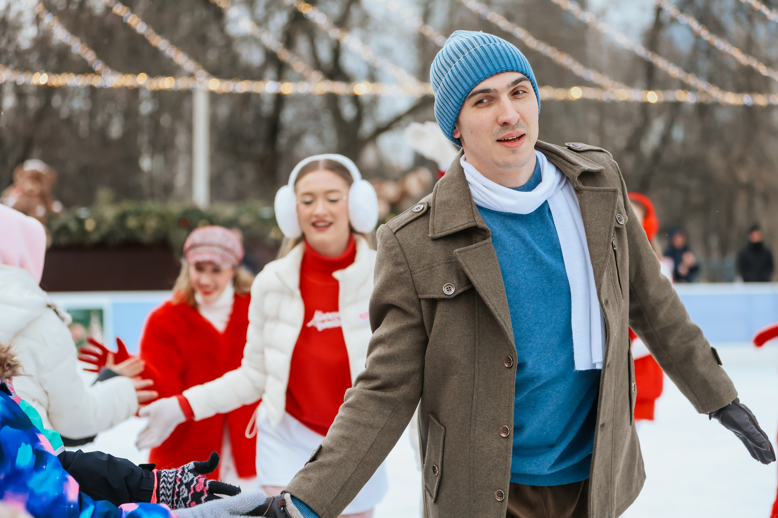 Ледовое шоу Сити каток Московское Чаепитие. Фотограф и видеограф Анна Домашенко