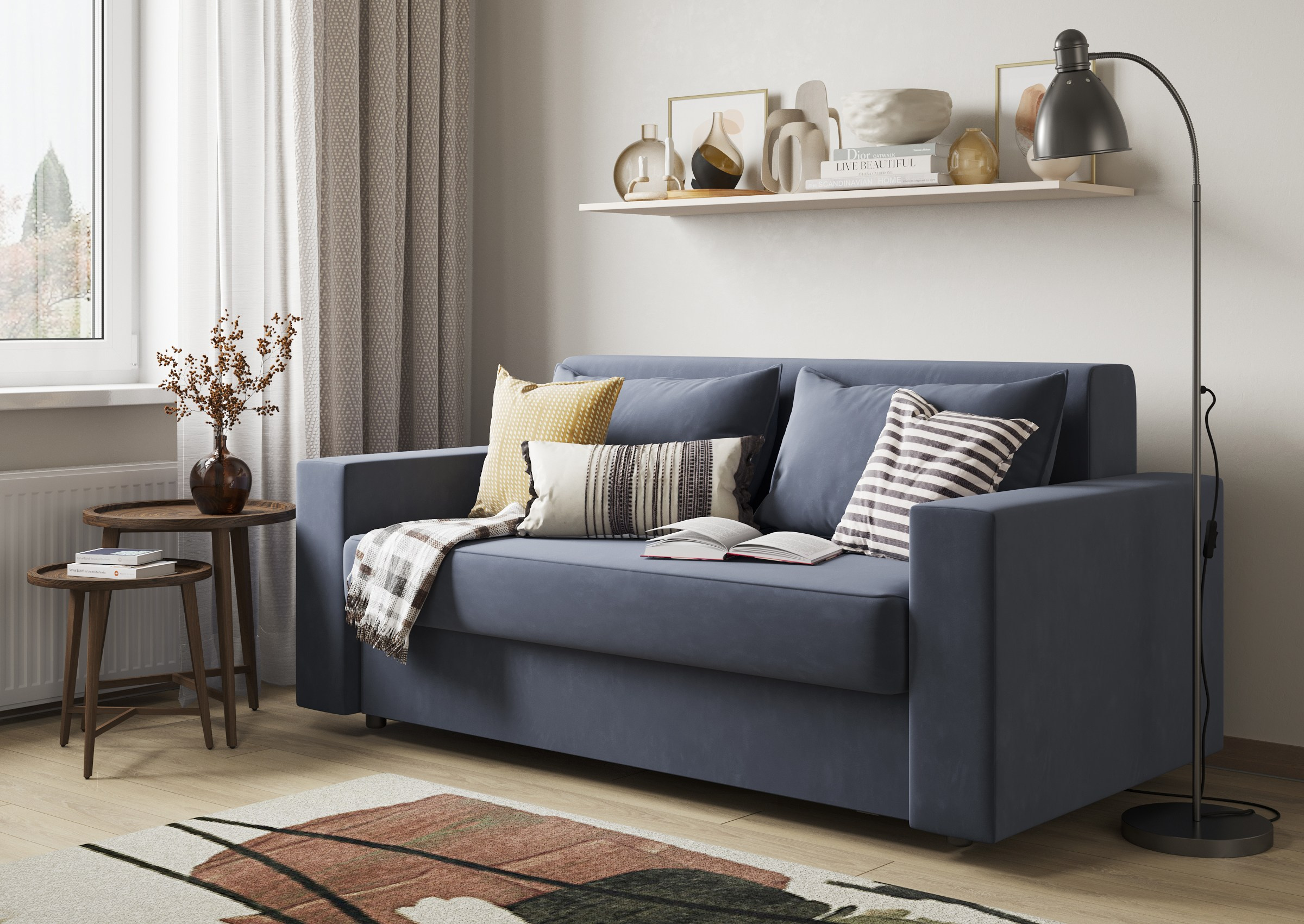 Визуализация дивана-кровати для мебельной фабрики