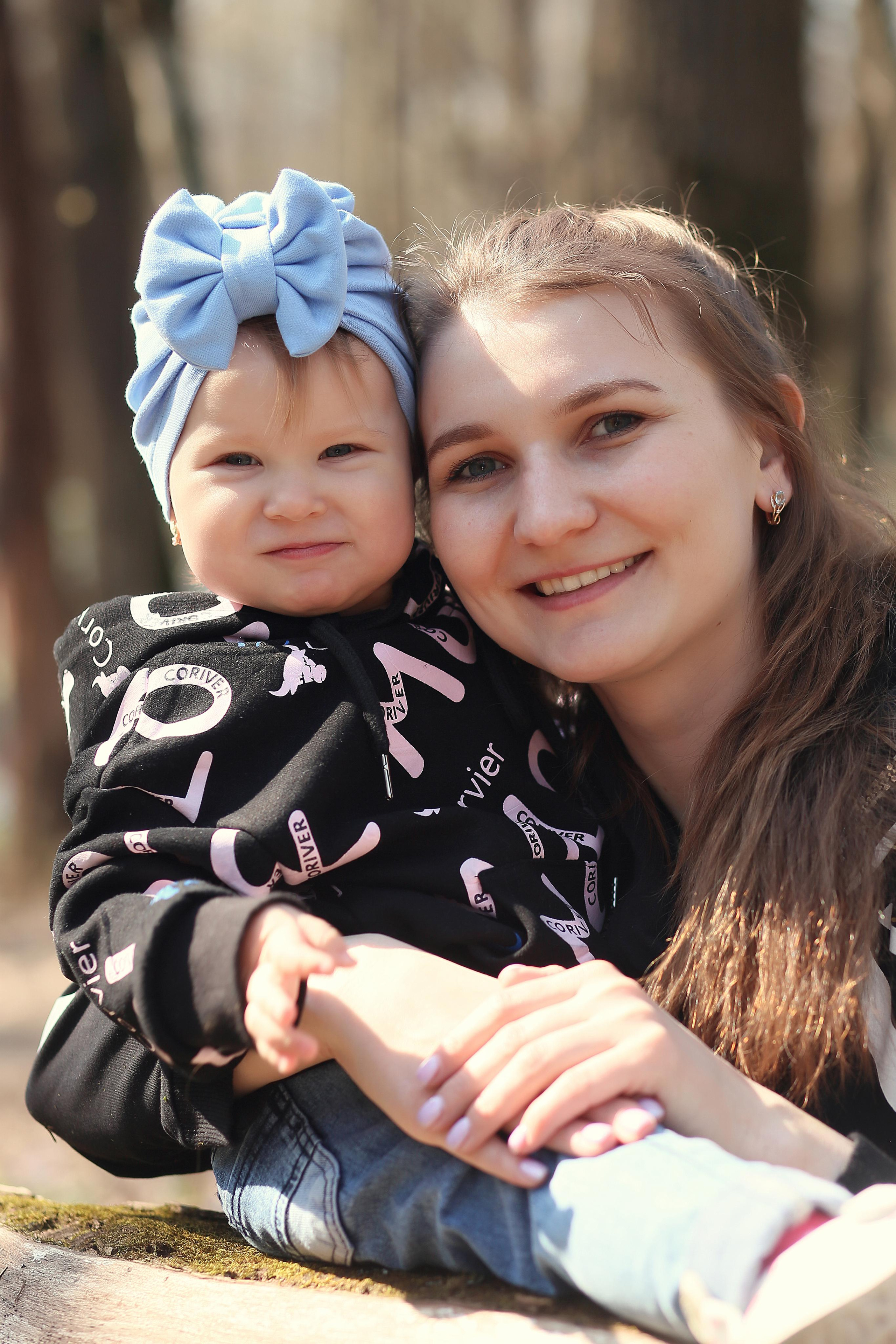 Прогулка в цветущем лесу. Семейный фотограф в Воронеже Плотникова Алина