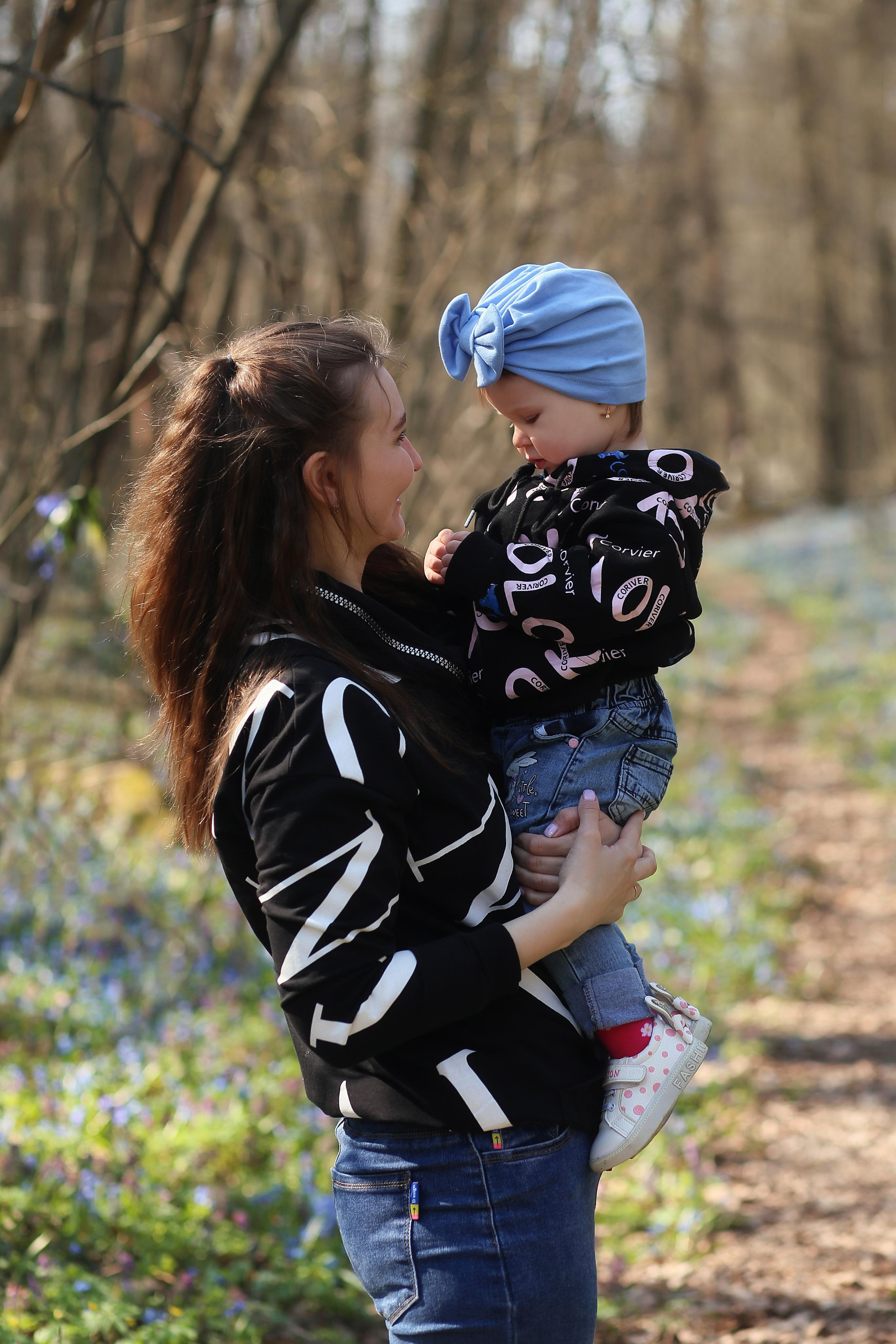 Прогулка в цветущем лесу. Семейный фотограф в Воронеже Плотникова Алина