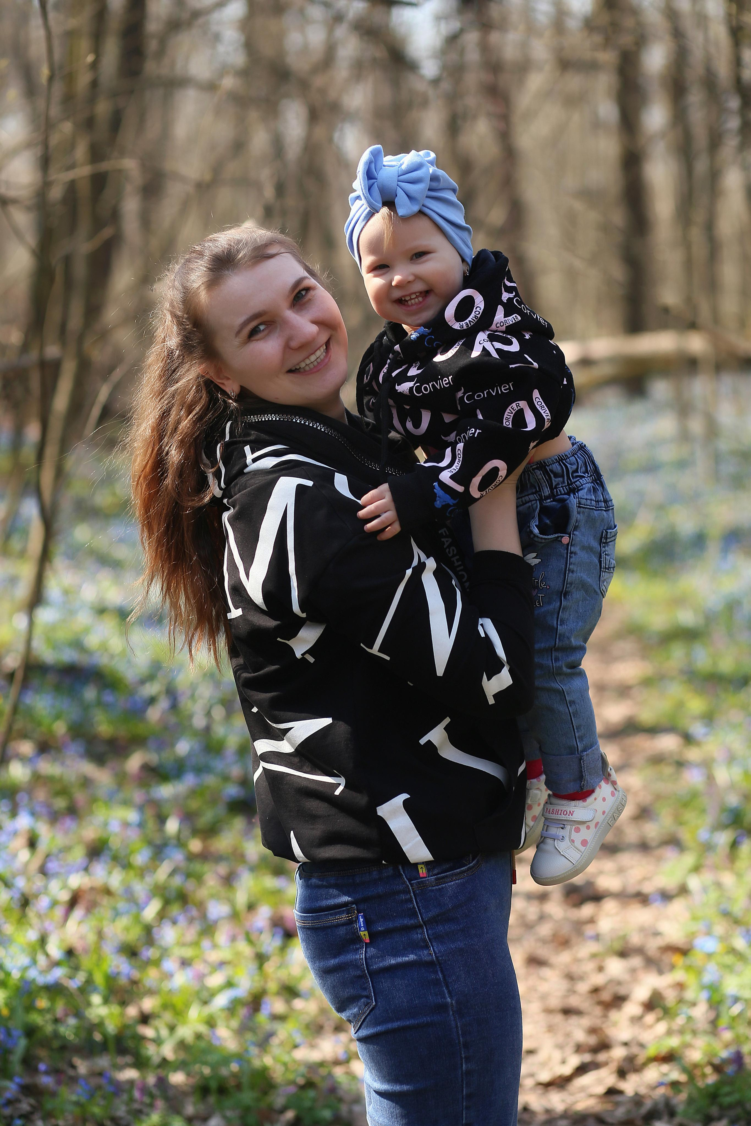 Прогулка в цветущем лесу. Семейный фотограф в Воронеже Плотникова Алина