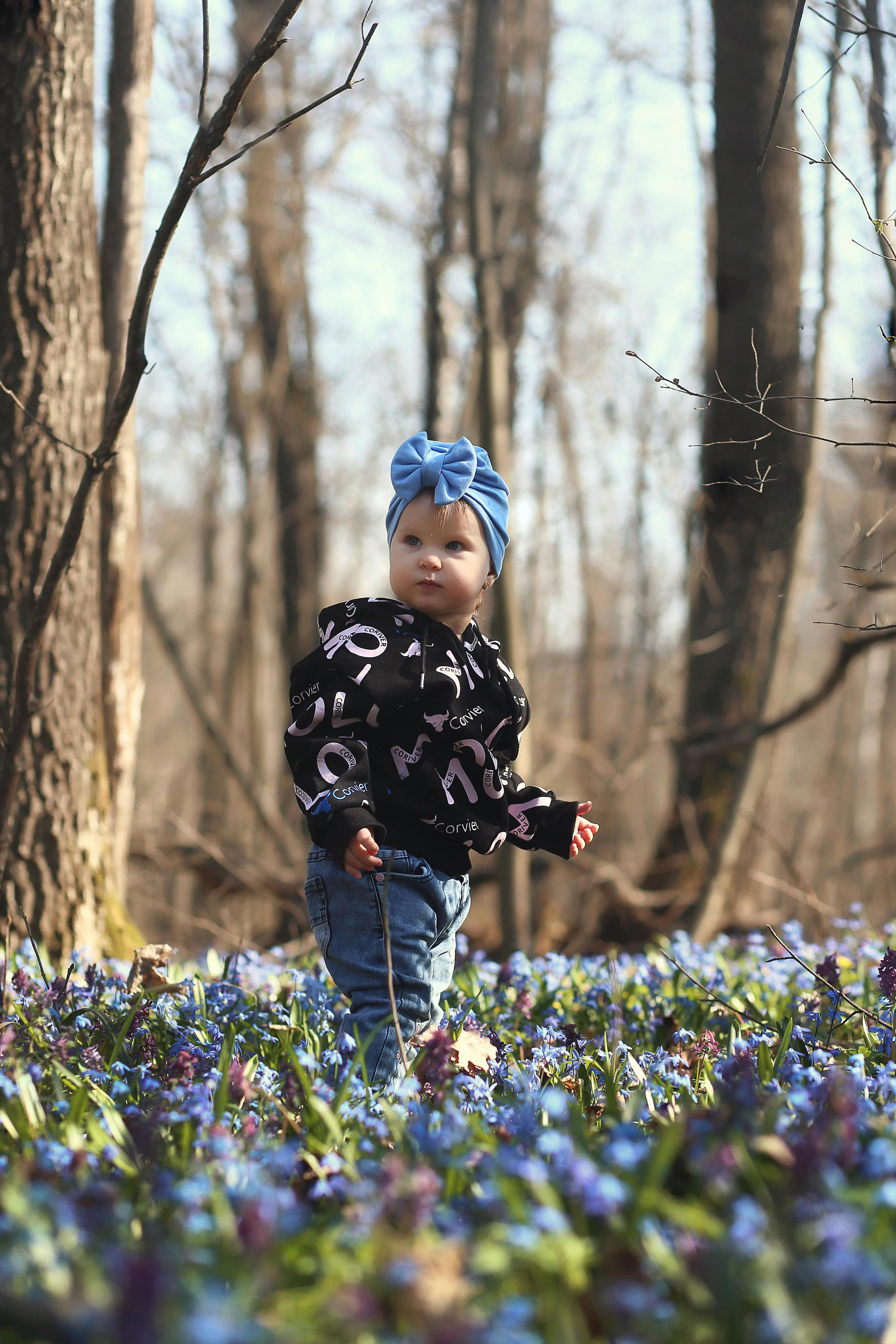 Прогулка в цветущем лесу. Семейный фотограф в Воронеже Плотникова Алина