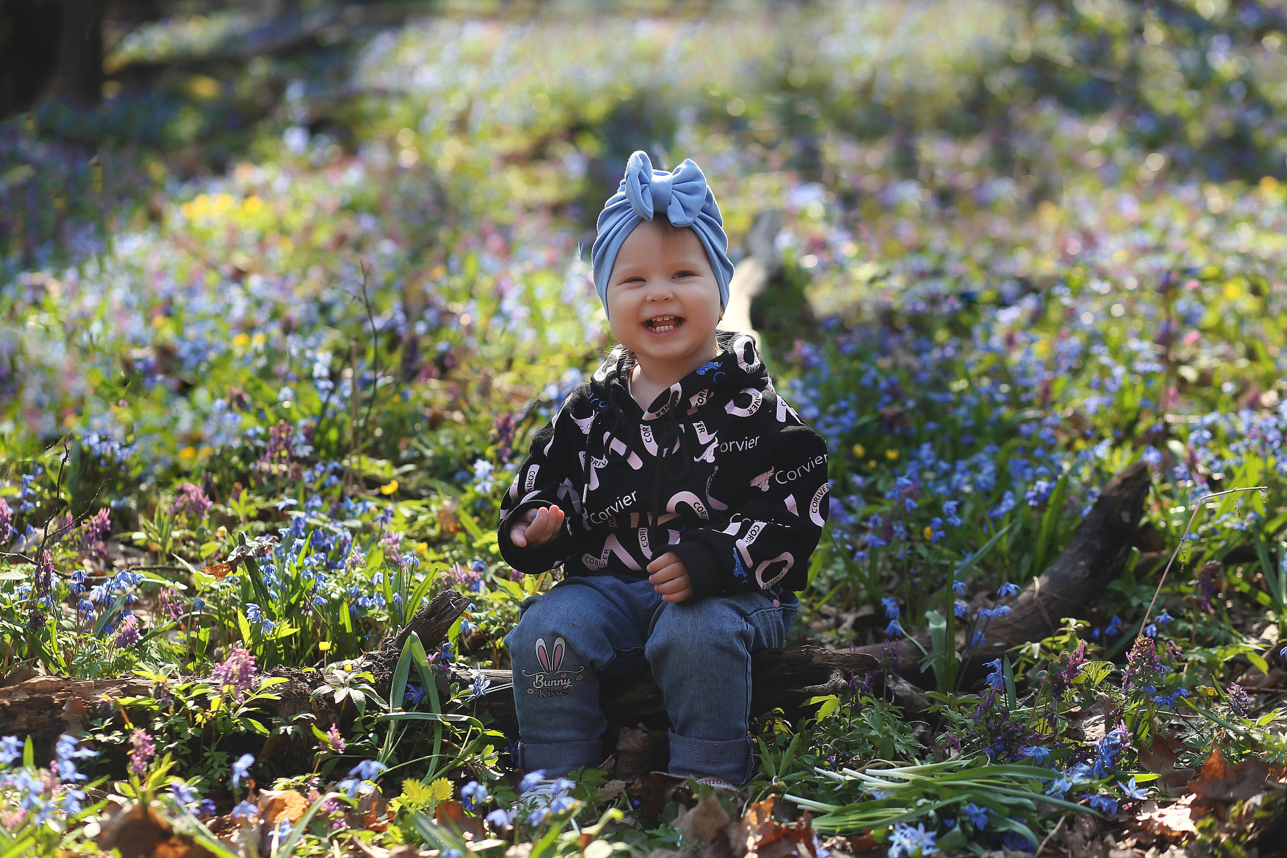 Прогулка в цветущем лесу. Семейный фотограф в Воронеже Плотникова Алина