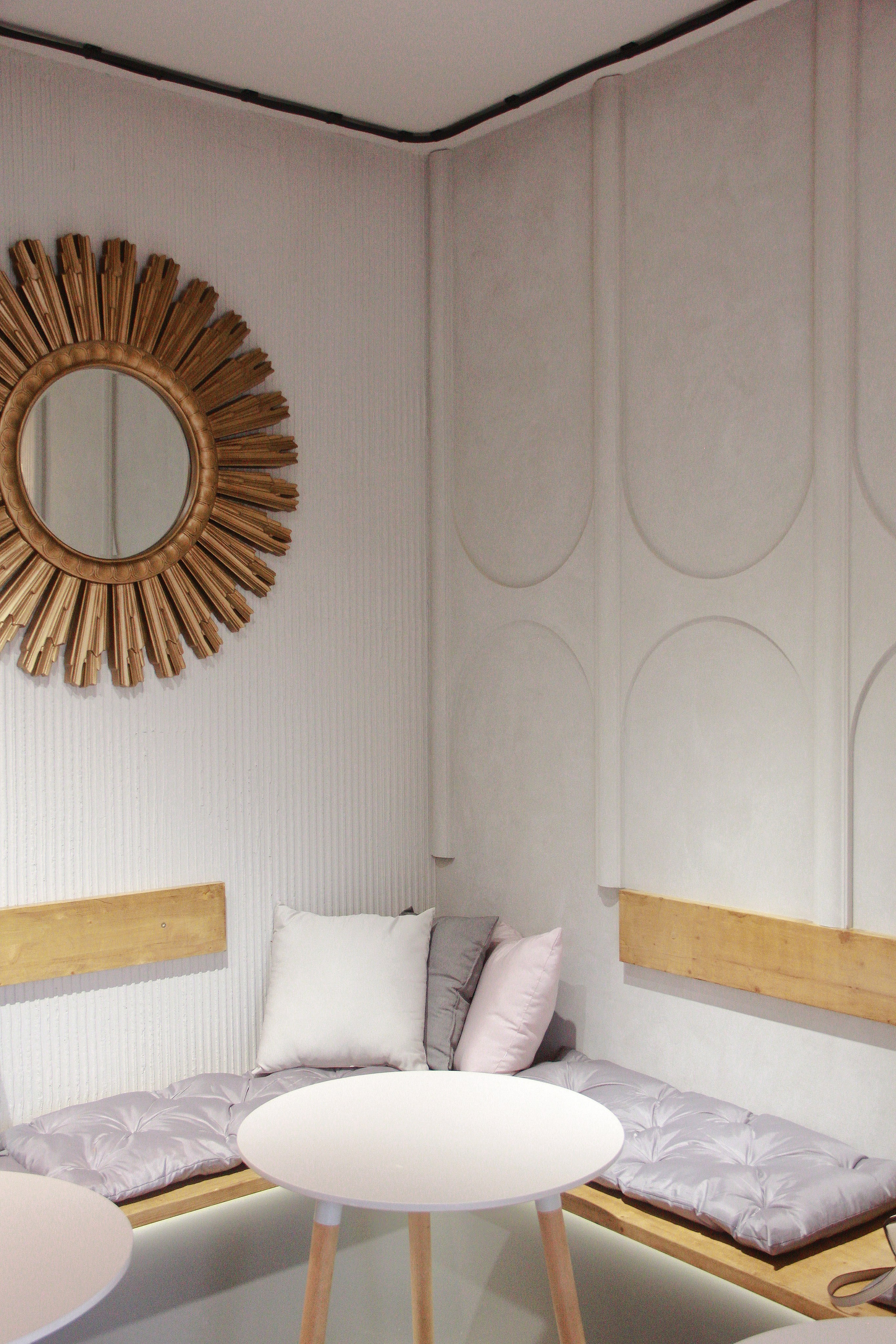 Кафе — кондитерская «Круасам». SOLOMAKHINA| САЛОН ДЕКОРАТИВНЫХ ПОКРЫТИЙ|