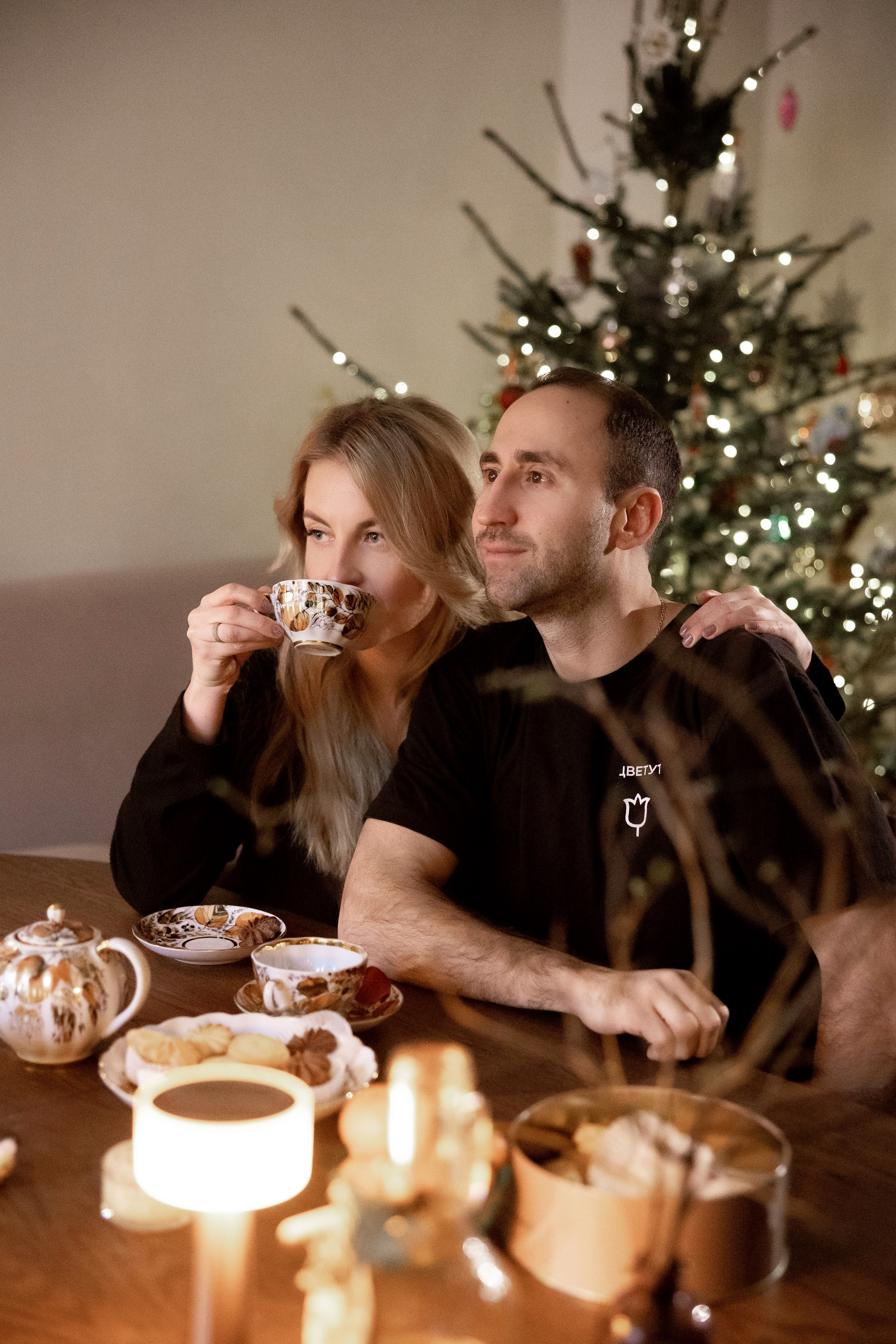 Домашняя новогодняя для Юлии. Семейный фотограф в Москве